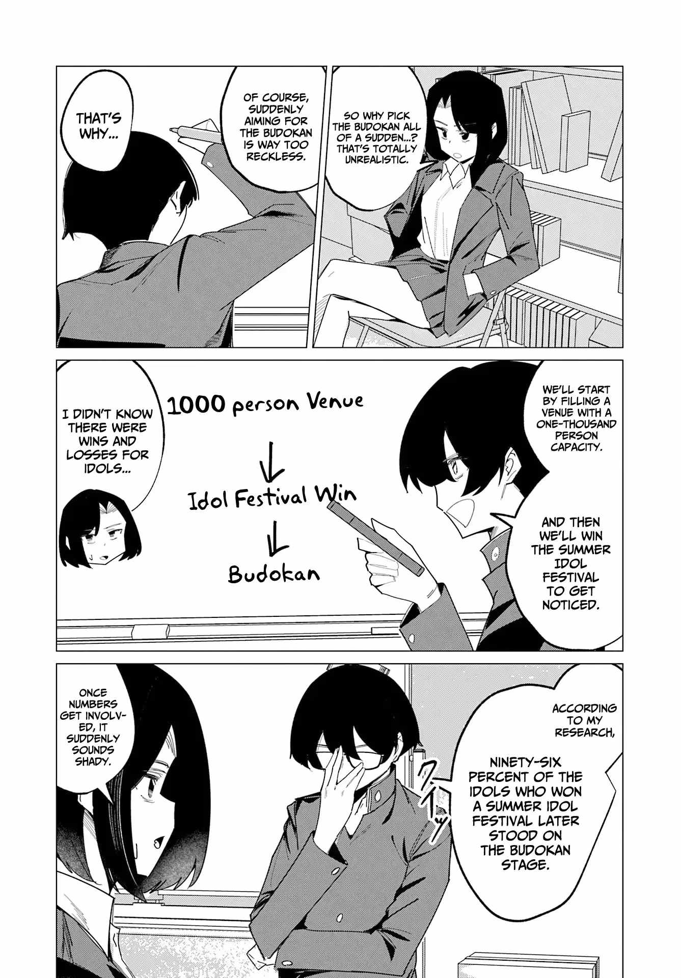 Chika Idol wo Kage de Sasaeru Ore Chapter 19-eng-li - Page 4