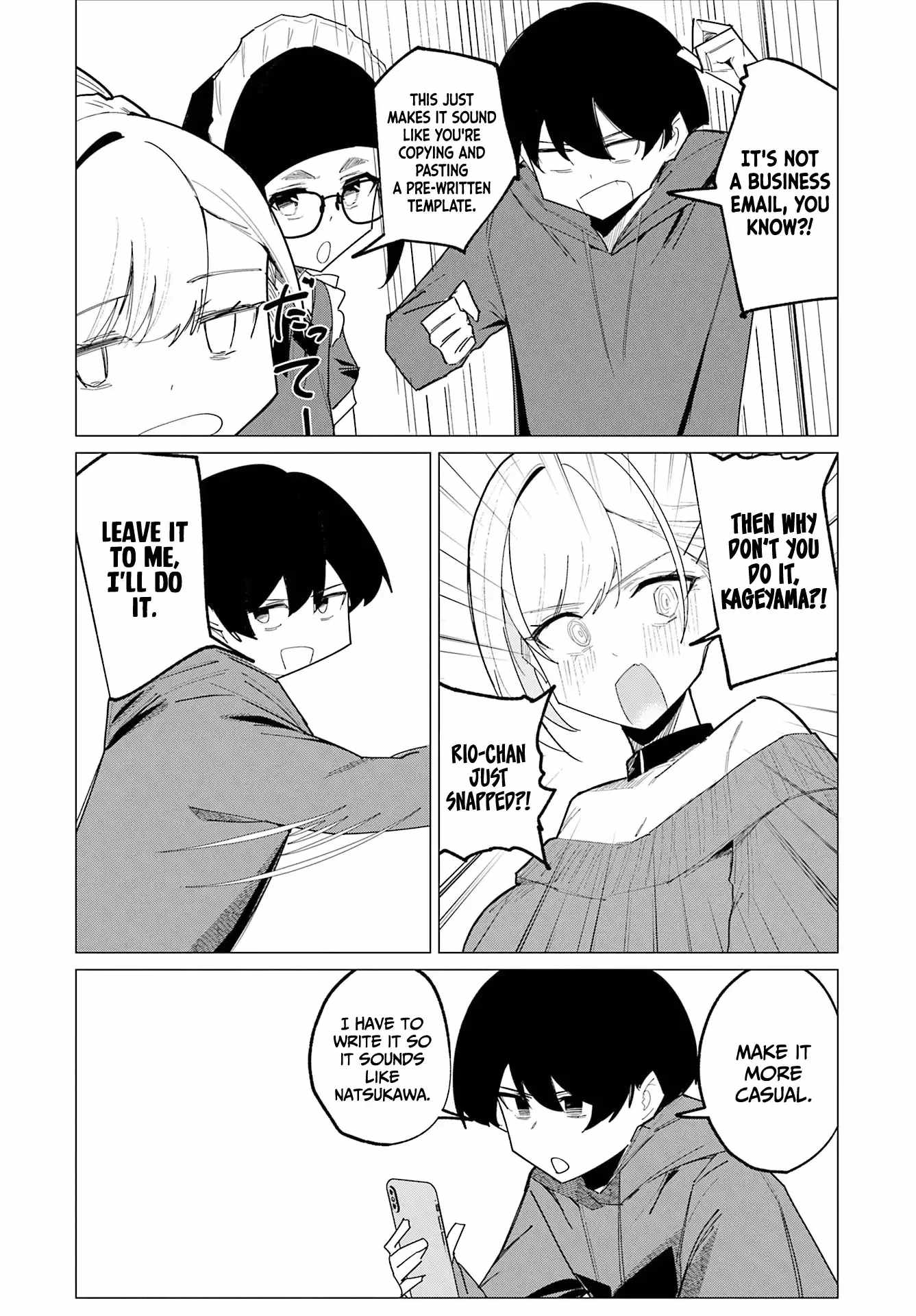 Chika Idol wo Kage de Sasaeru Ore Chapter 19-eng-li - Page 12