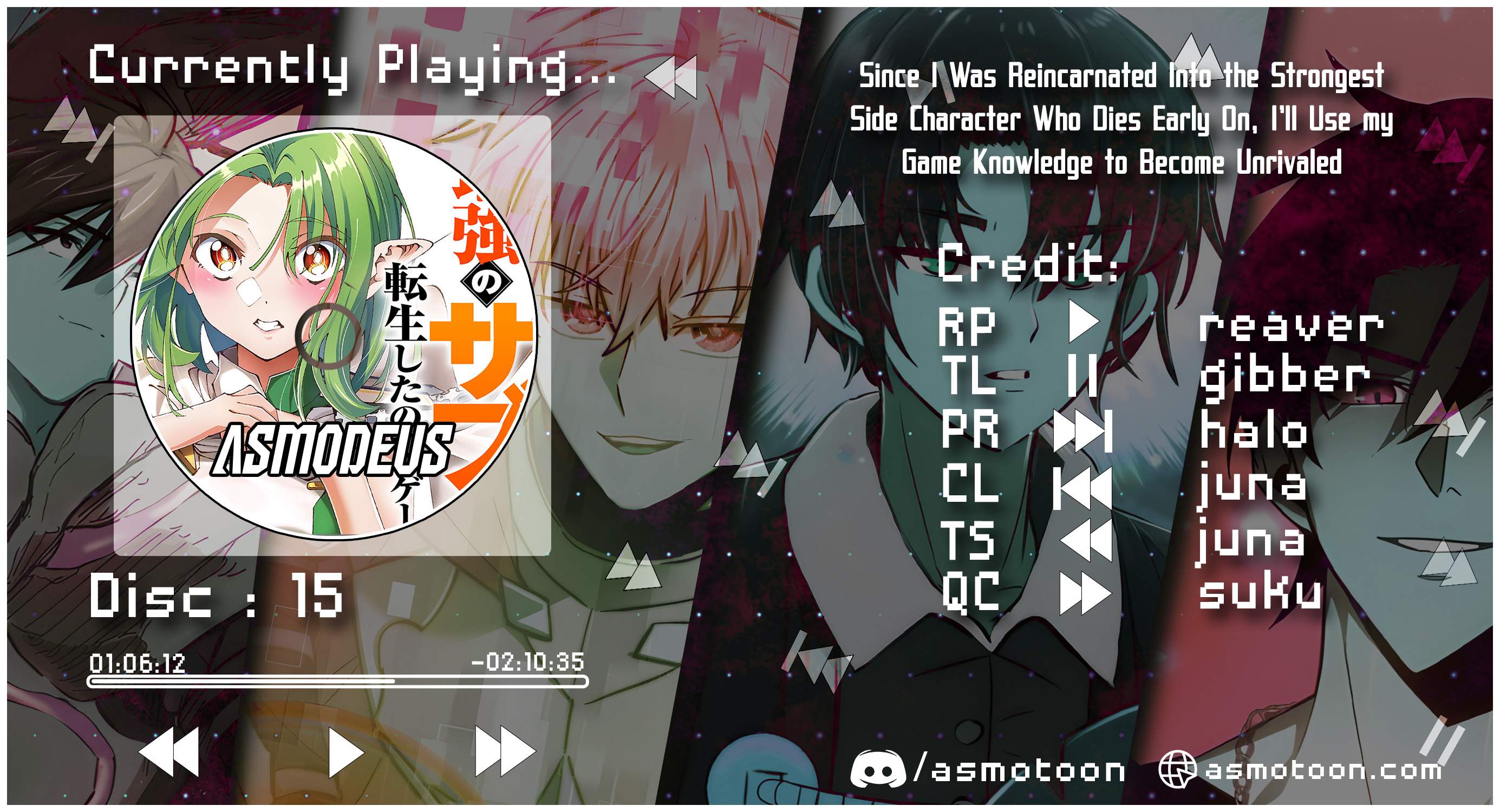 Since I Was Reincarnated Into the Strongest Side Character Who Dies Early On, I'll Use my Game Knowledge to Become Unrivaled Chapter 15-eng-li - Page 0