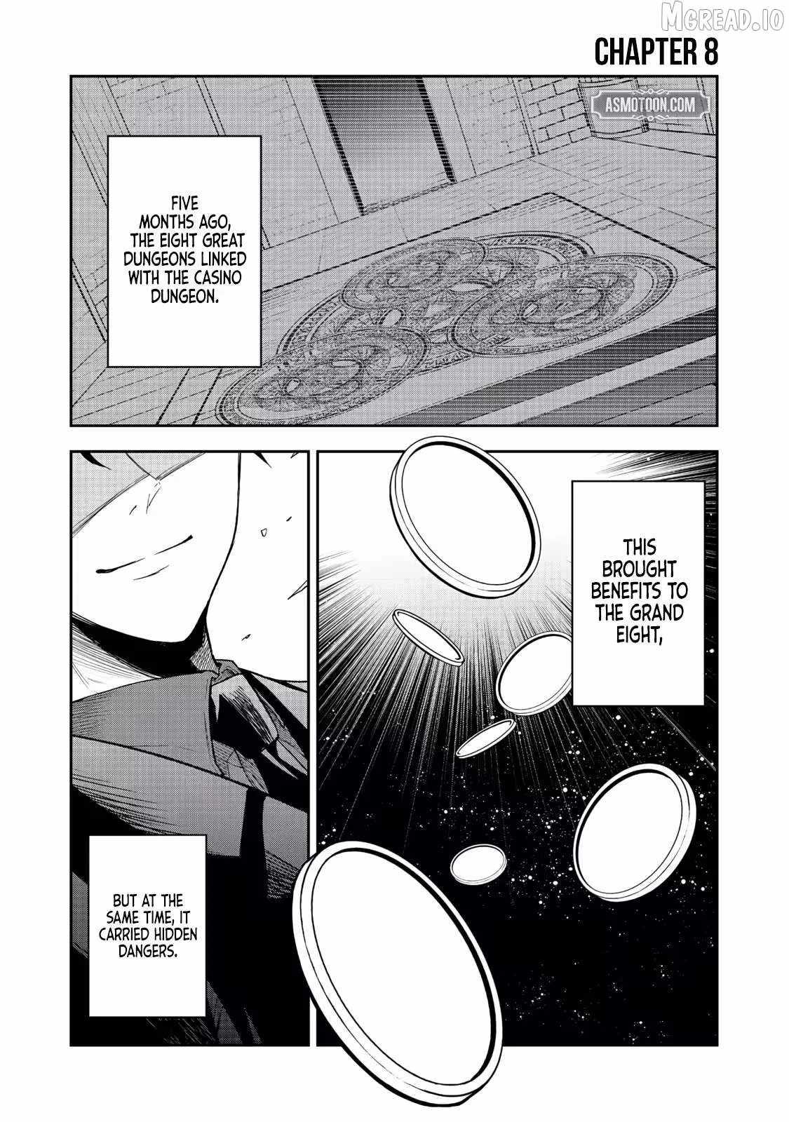 Dungeon Master Madarame: Playing by the Rules Wasn’t Going to Work, so I Decided to Build a Casino Chapter 8-eng-li - Page 1