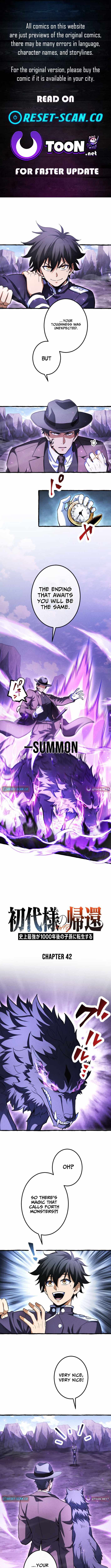 Return of the First Patriarch: The Strongest Reincarnates into His Descendant 1000 Years Later Chapter 42-eng-li - Page 0