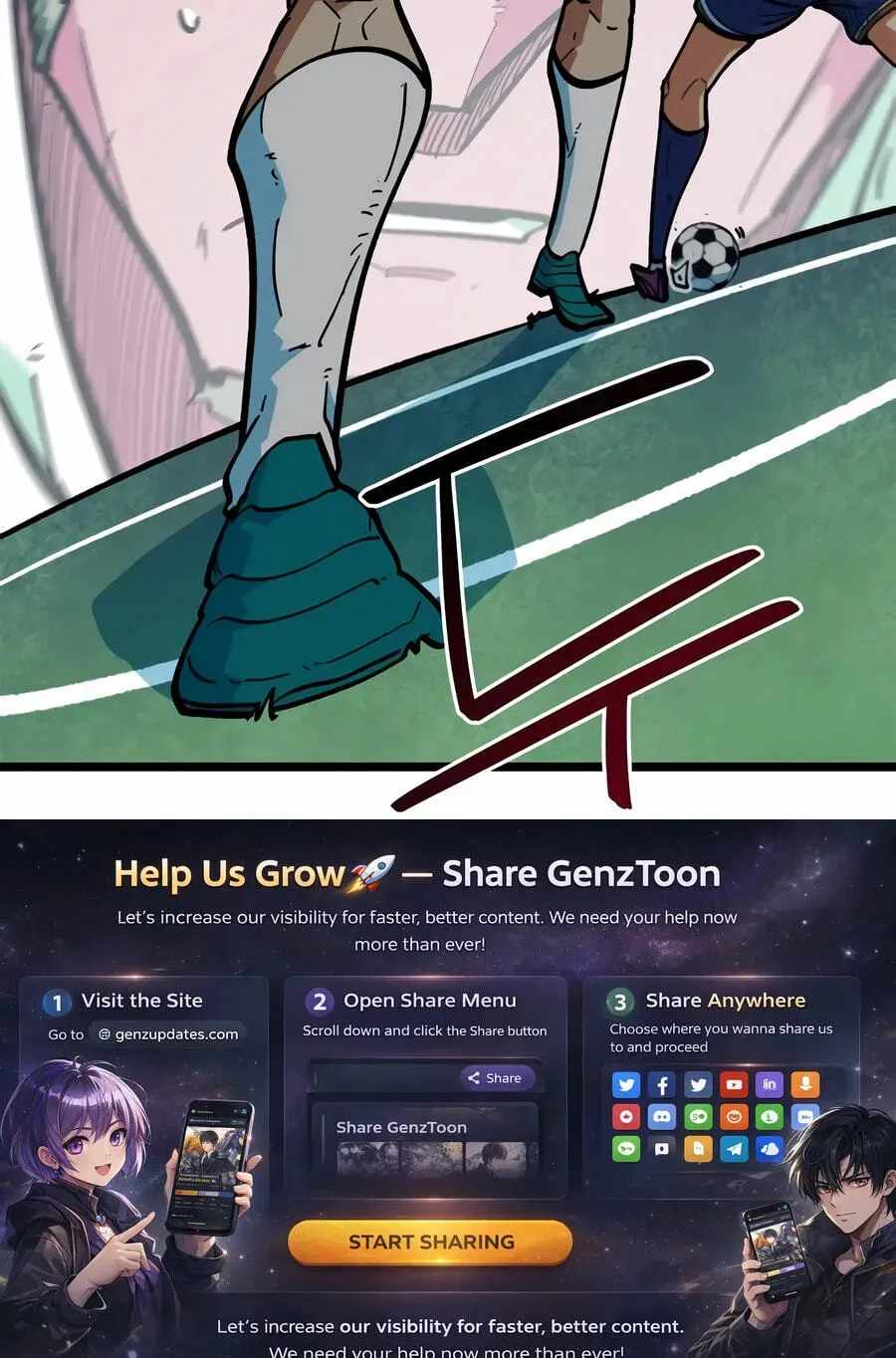 I'm Being Misunderstood as a Soccer Genius Chapter 72-eng-li - Page 101