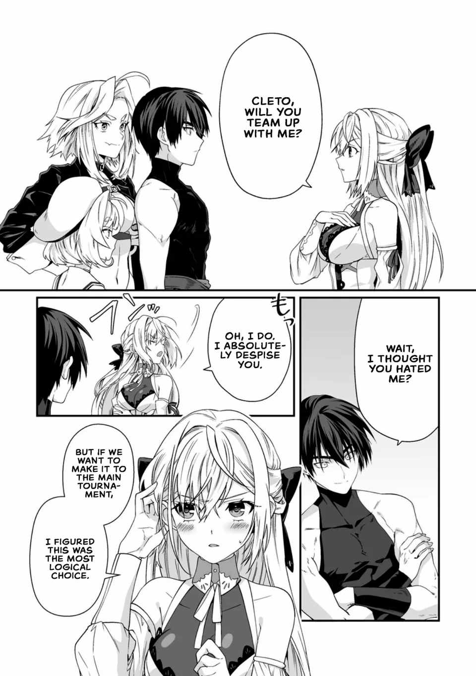 Teisou Gyakuten Sekai De Yuiitsu No Otoko Kishi No Ore, Onna Kishi Gakuen Ni Nyuugaku Shitara Nazeka Eiyou Atsukai Sareta ~Zetsurin Skill De Harem Musou~ Chapter 11-2-eng-li - Page 3