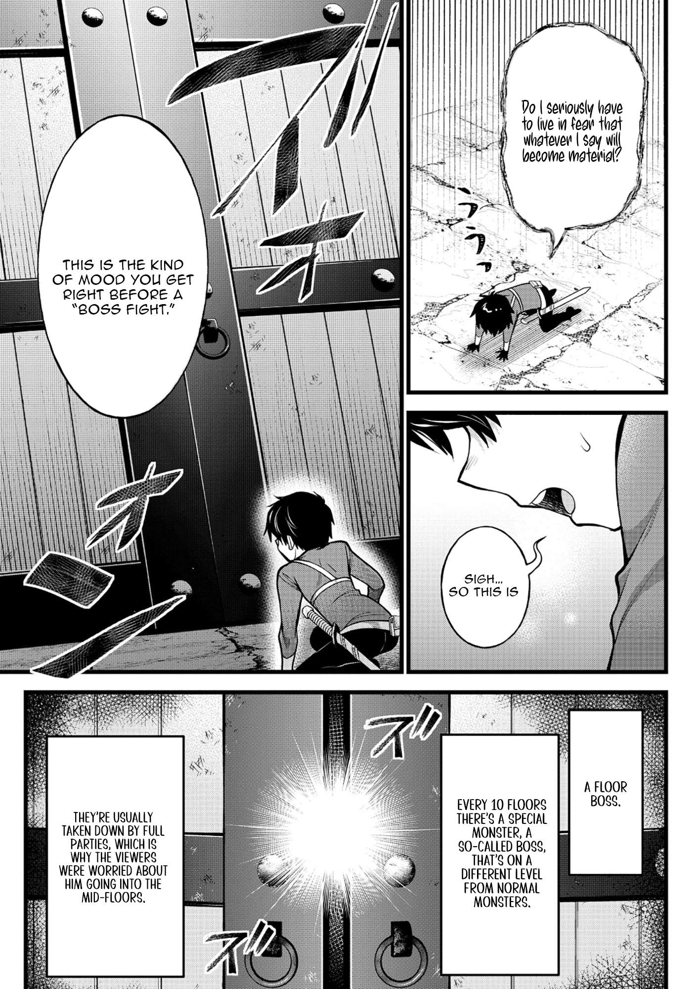 The Belly-Punching Dungeon Streamer: Why I Fight Even in a World with a 1:100 Male-to-Female Ratio Chapter 3-eng-li - Page 23