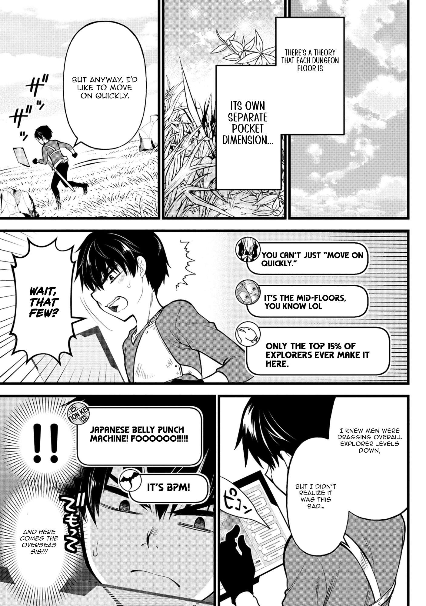 The Belly-Punching Dungeon Streamer: Why I Fight Even in a World with a 1:100 Male-to-Female Ratio Chapter 3-eng-li - Page 30