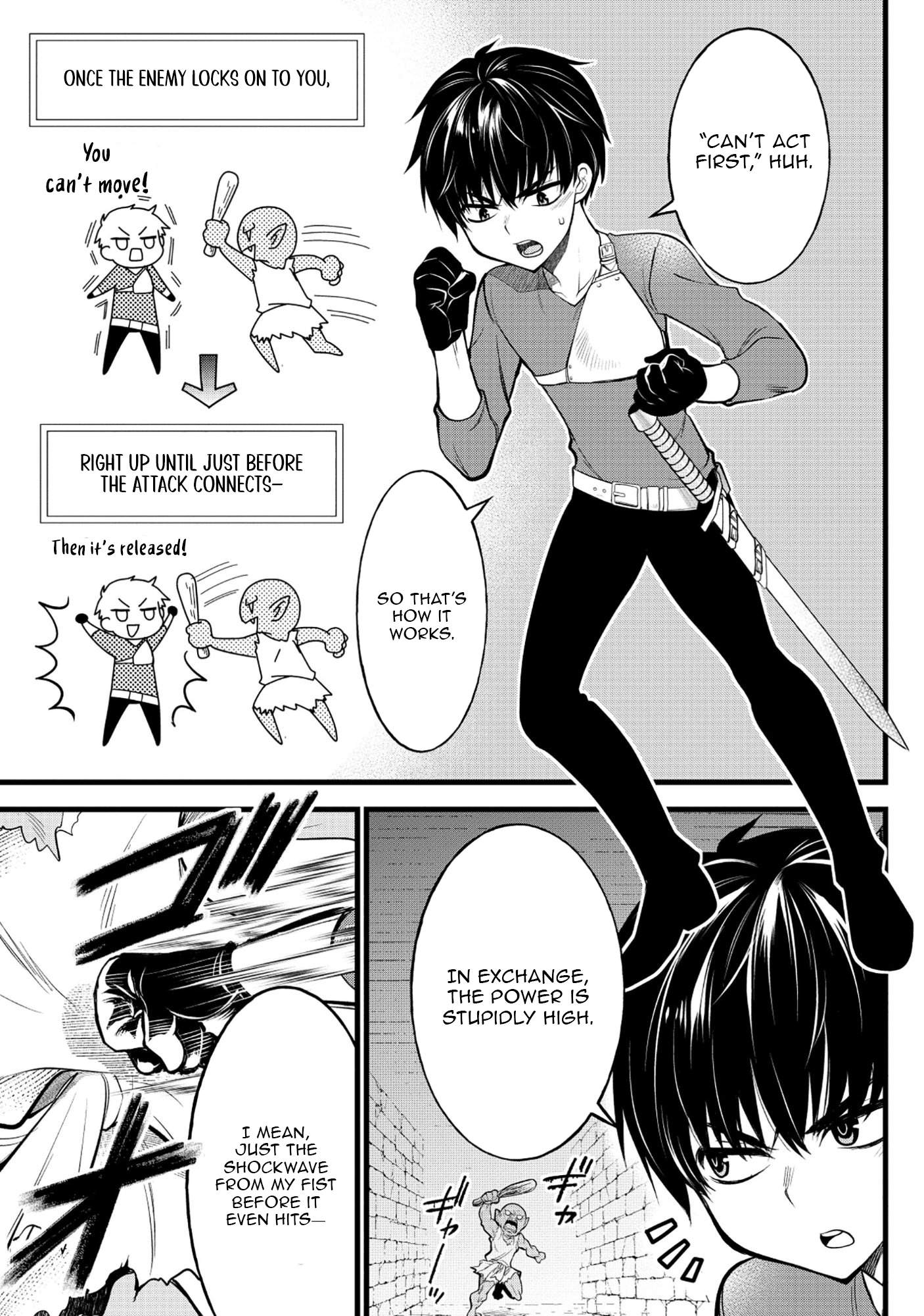 The Belly-Punching Dungeon Streamer: Why I Fight Even in a World with a 1:100 Male-to-Female Ratio Chapter 3-eng-li - Page 11