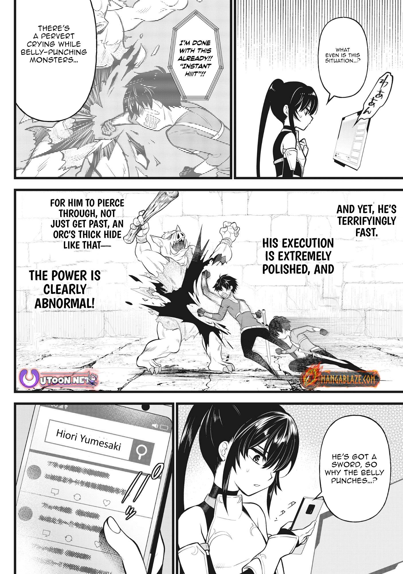 The Belly-Punching Dungeon Streamer: Why I Fight Even in a World with a 1:100 Male-to-Female Ratio Chapter 2-eng-li - Page 20