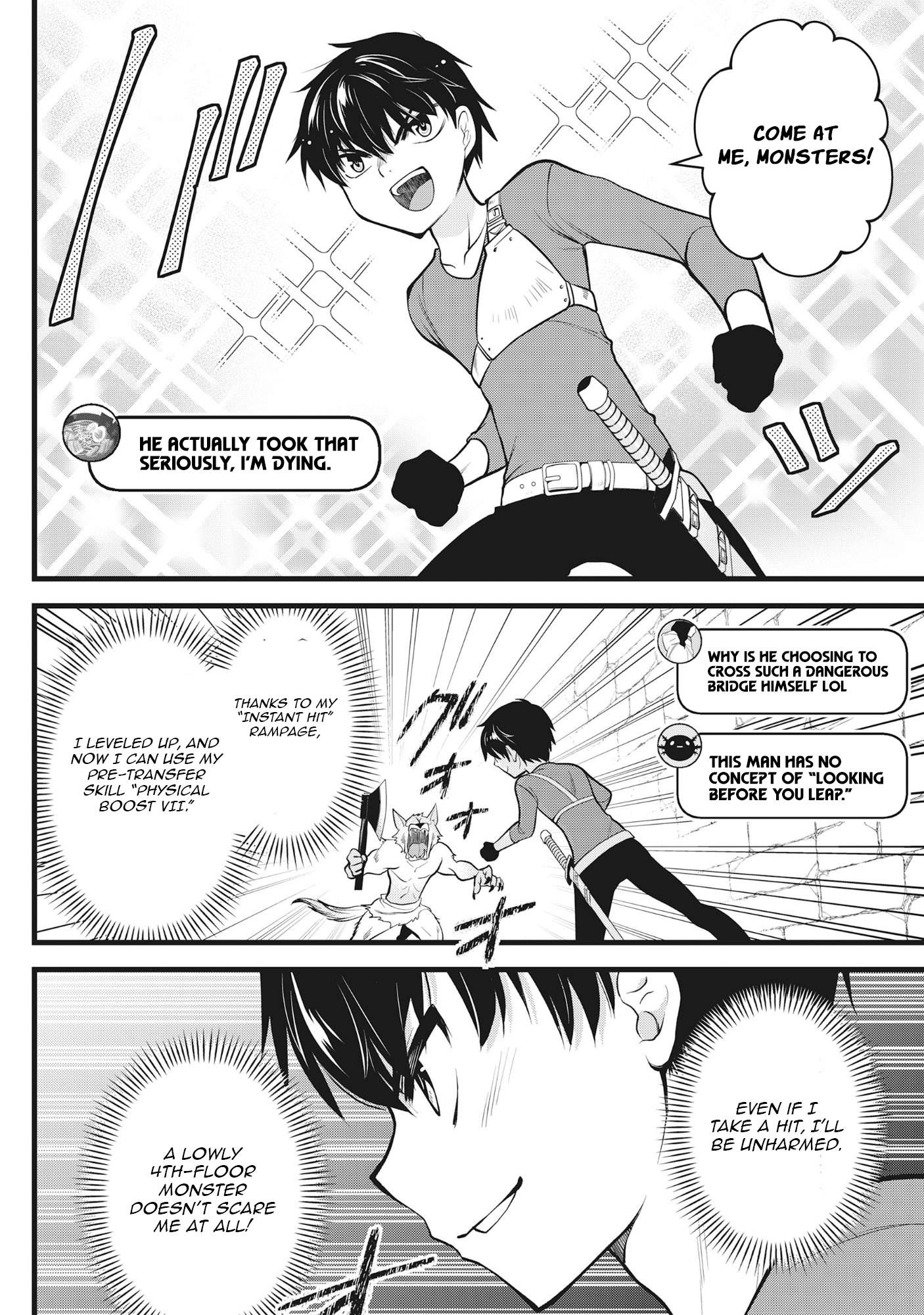 The Belly-Punching Dungeon Streamer: Why I Fight Even in a World with a 1:100 Male-to-Female Ratio Chapter 2-eng-li - Page 6