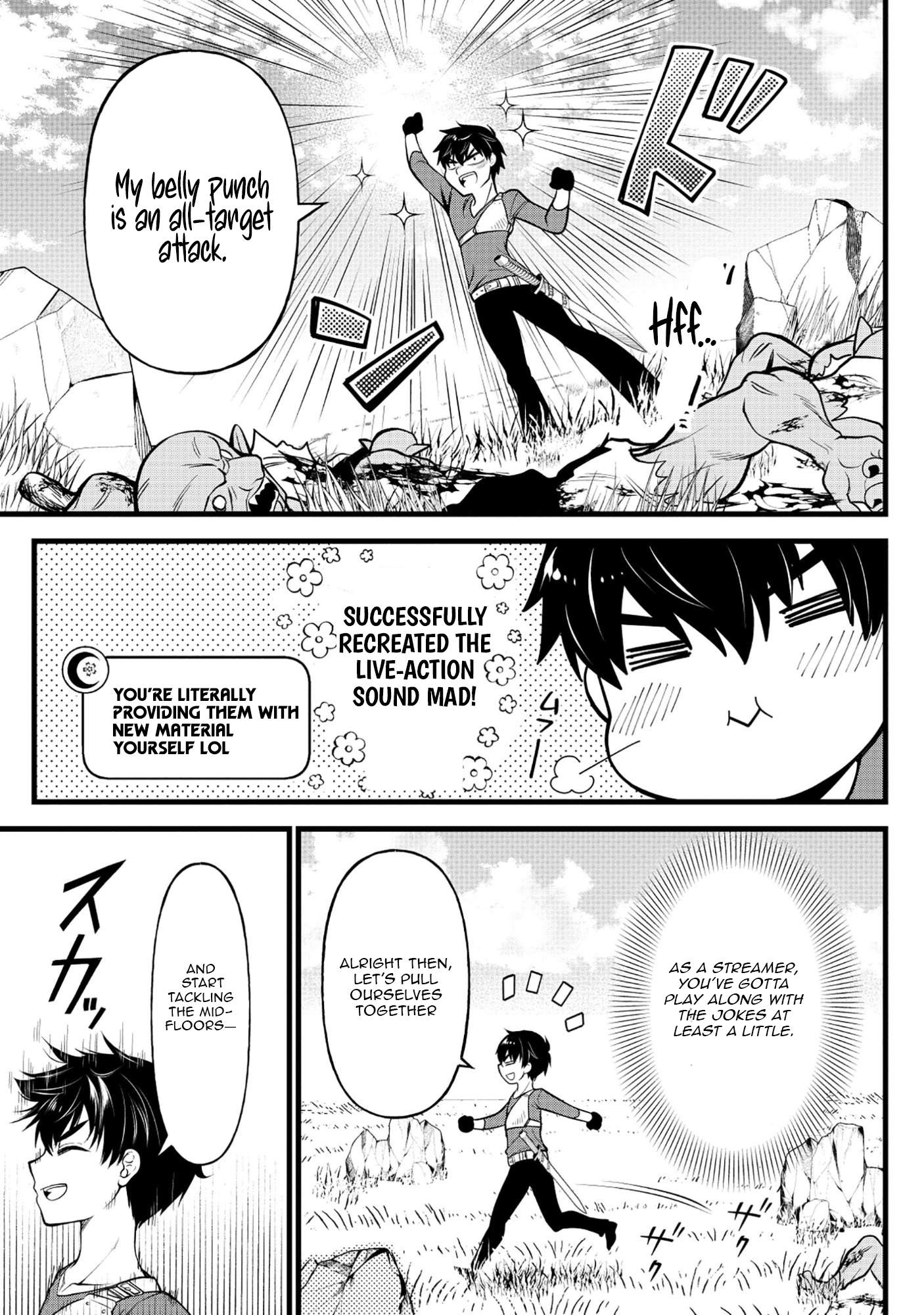 The Belly-Punching Dungeon Streamer: Why I Fight Even in a World with a 1:100 Male-to-Female Ratio Chapter 3-eng-li - Page 34