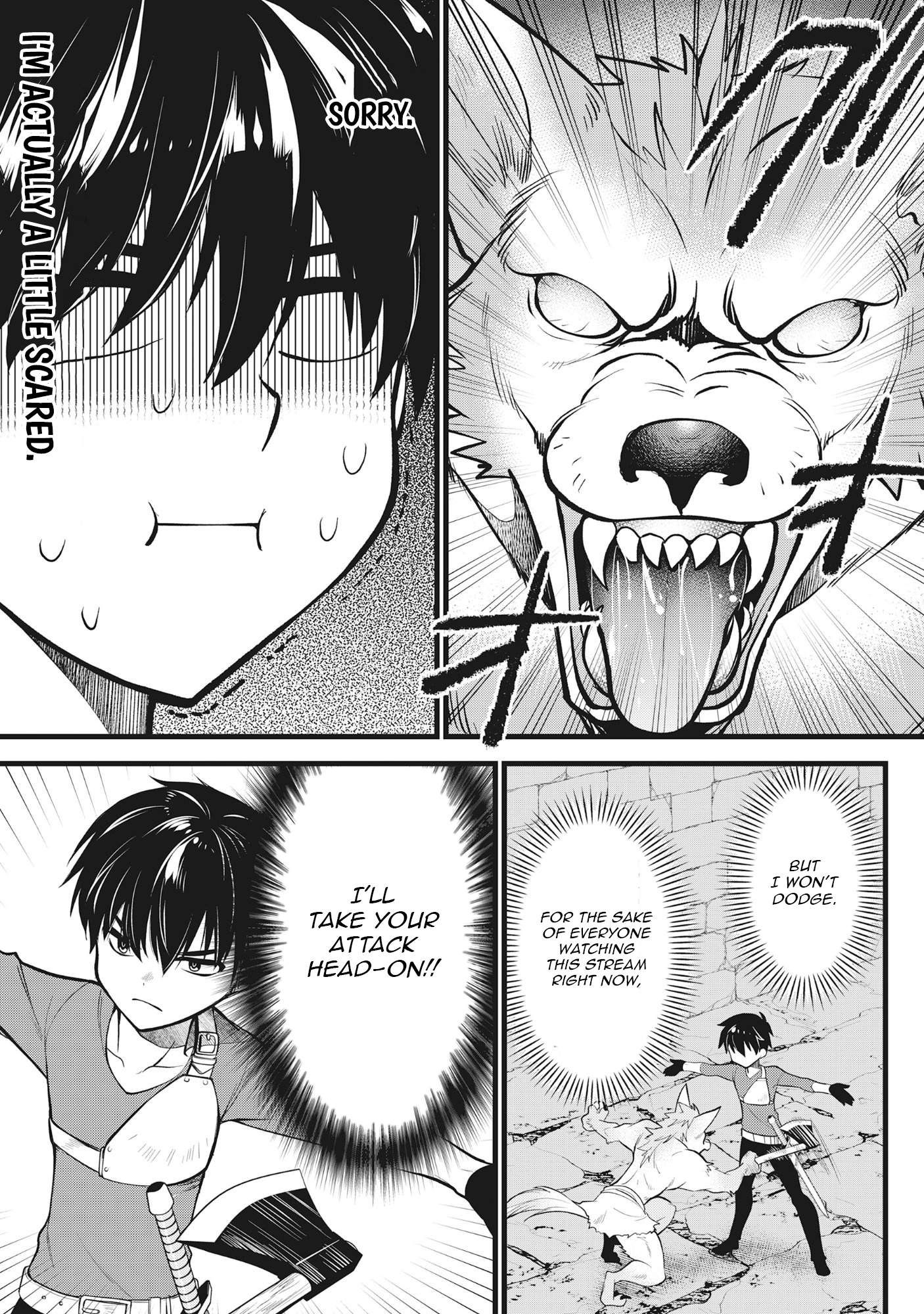 The Belly-Punching Dungeon Streamer: Why I Fight Even in a World with a 1:100 Male-to-Female Ratio Chapter 2-eng-li - Page 7