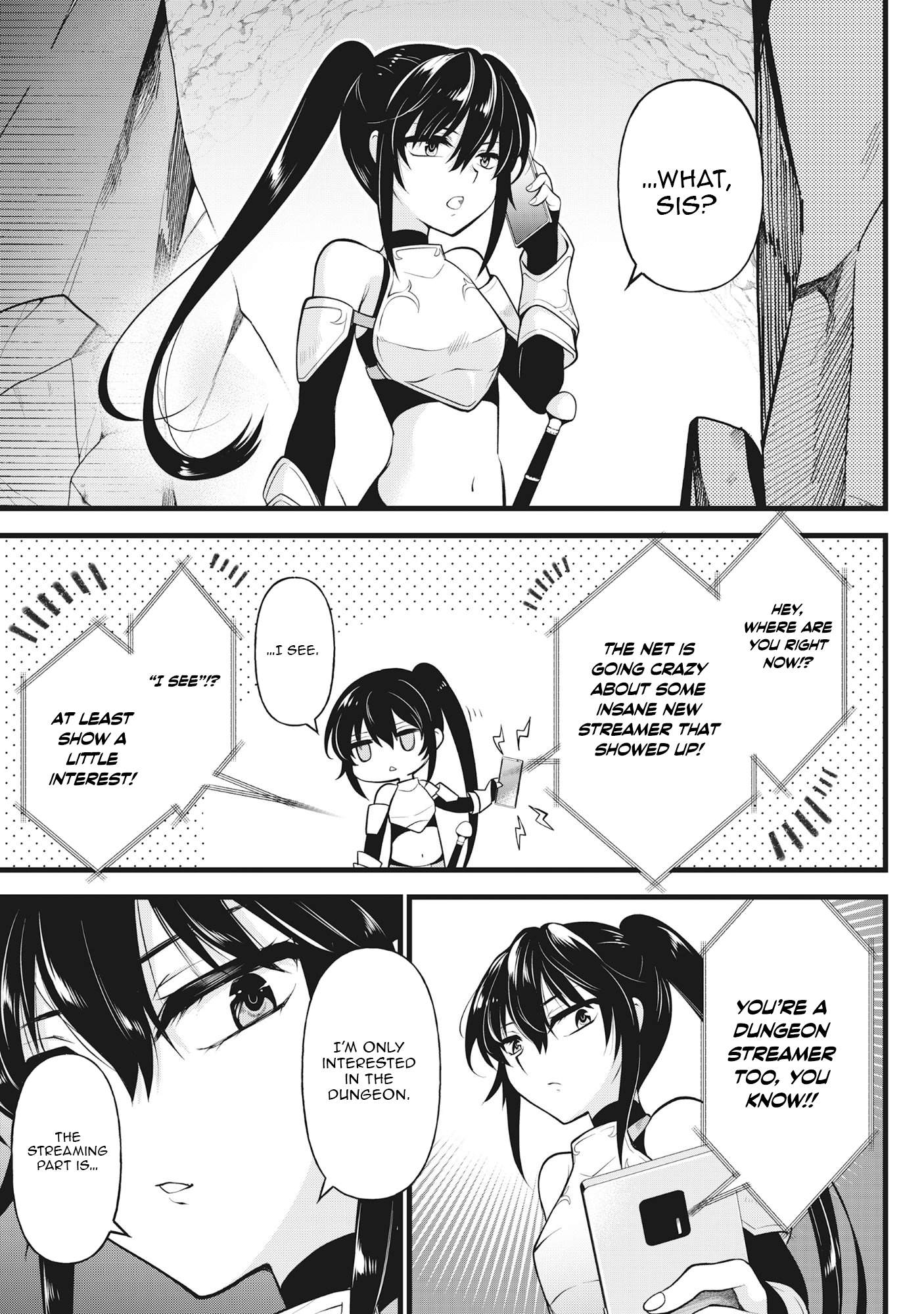 The Belly-Punching Dungeon Streamer: Why I Fight Even in a World with a 1:100 Male-to-Female Ratio Chapter 2-eng-li - Page 13