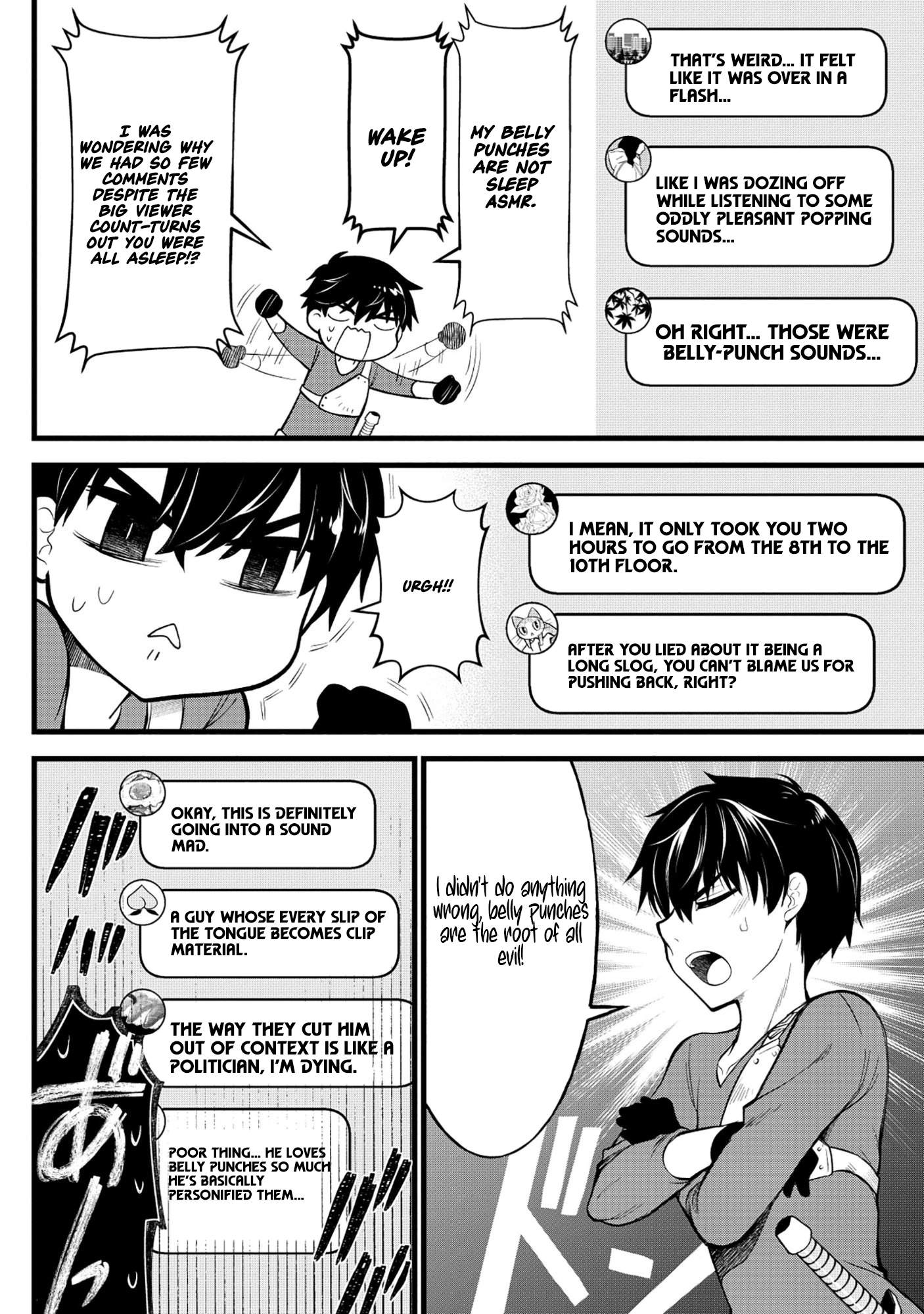 The Belly-Punching Dungeon Streamer: Why I Fight Even in a World with a 1:100 Male-to-Female Ratio Chapter 3-eng-li - Page 22