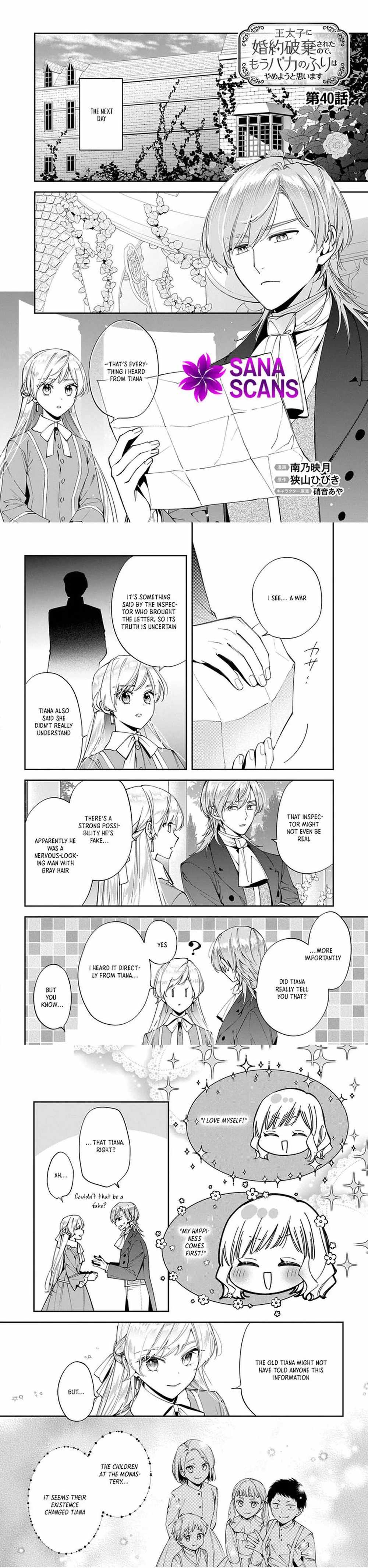 My Engagement With The Prince Was Cancelled So I Will Stop Pretending To Be a Fool Chapter 40-eng-li - Page 0