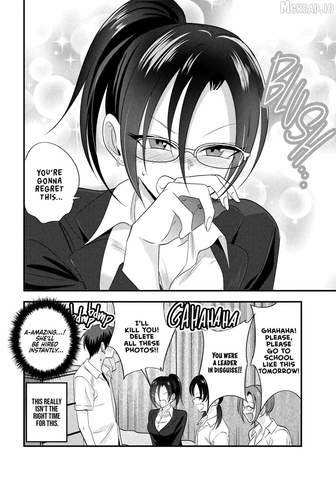 Please Go Home, Akutsu-San! Chapter 207-eng-li - Page 7
