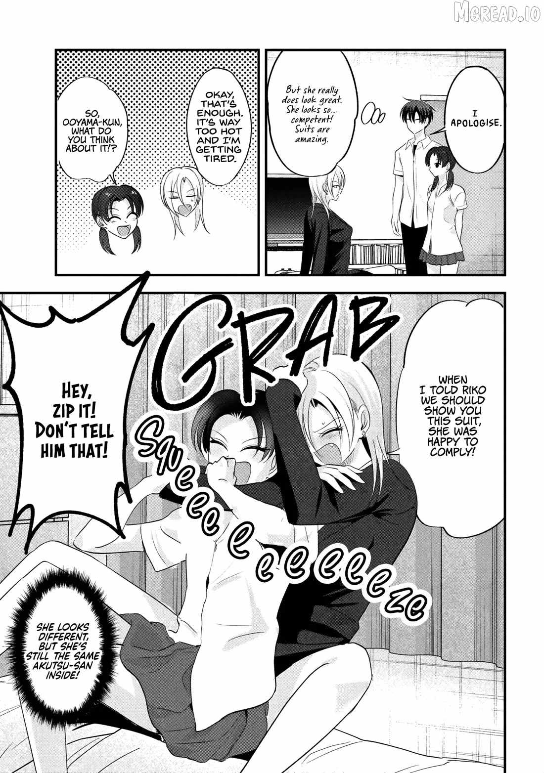 Please Go Home, Akutsu-San! Chapter 207-eng-li - Page 2