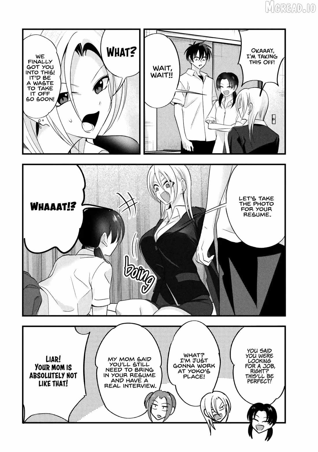 Please Go Home, Akutsu-San! Chapter 207-eng-li - Page 3