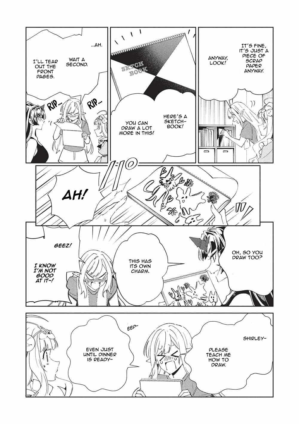 Welcome to Japan, Elf-san! Chapter 68-eng-li - Page 28