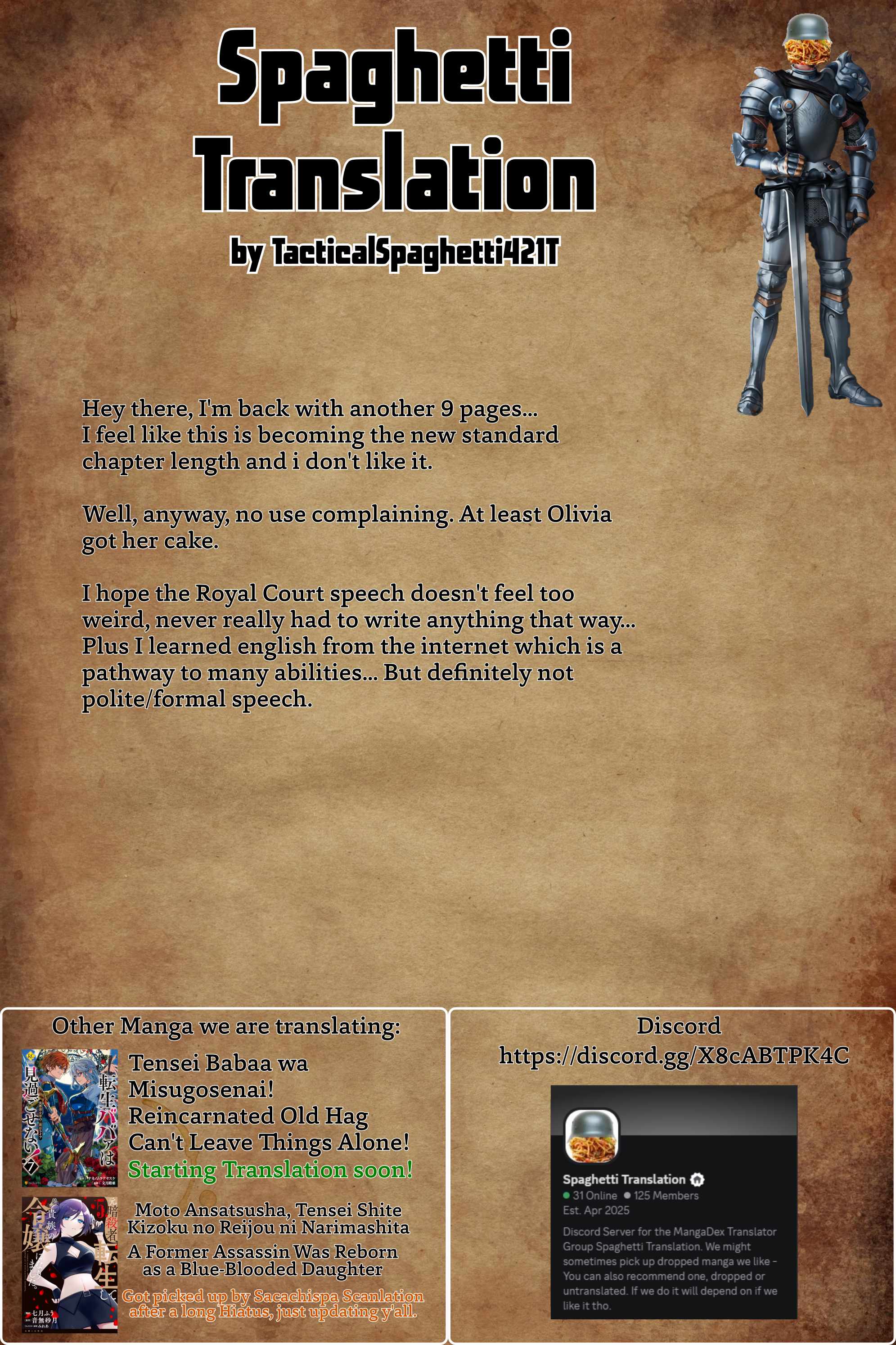 The Little Girl Raised by Death Holds the Sword of Death Tightly Chapter 58-1-eng-li - Page 9