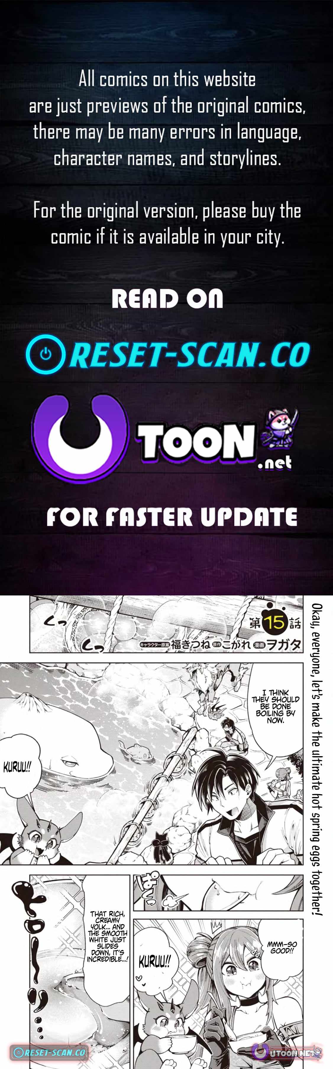 I'm an Overworked Corporate Slave, but After Being Embraced by a Dragon, I Started Streaming My Pet Life With a Tiny Dragon and Monsters on a Farm Chapter 15-1-eng-li - Page 0