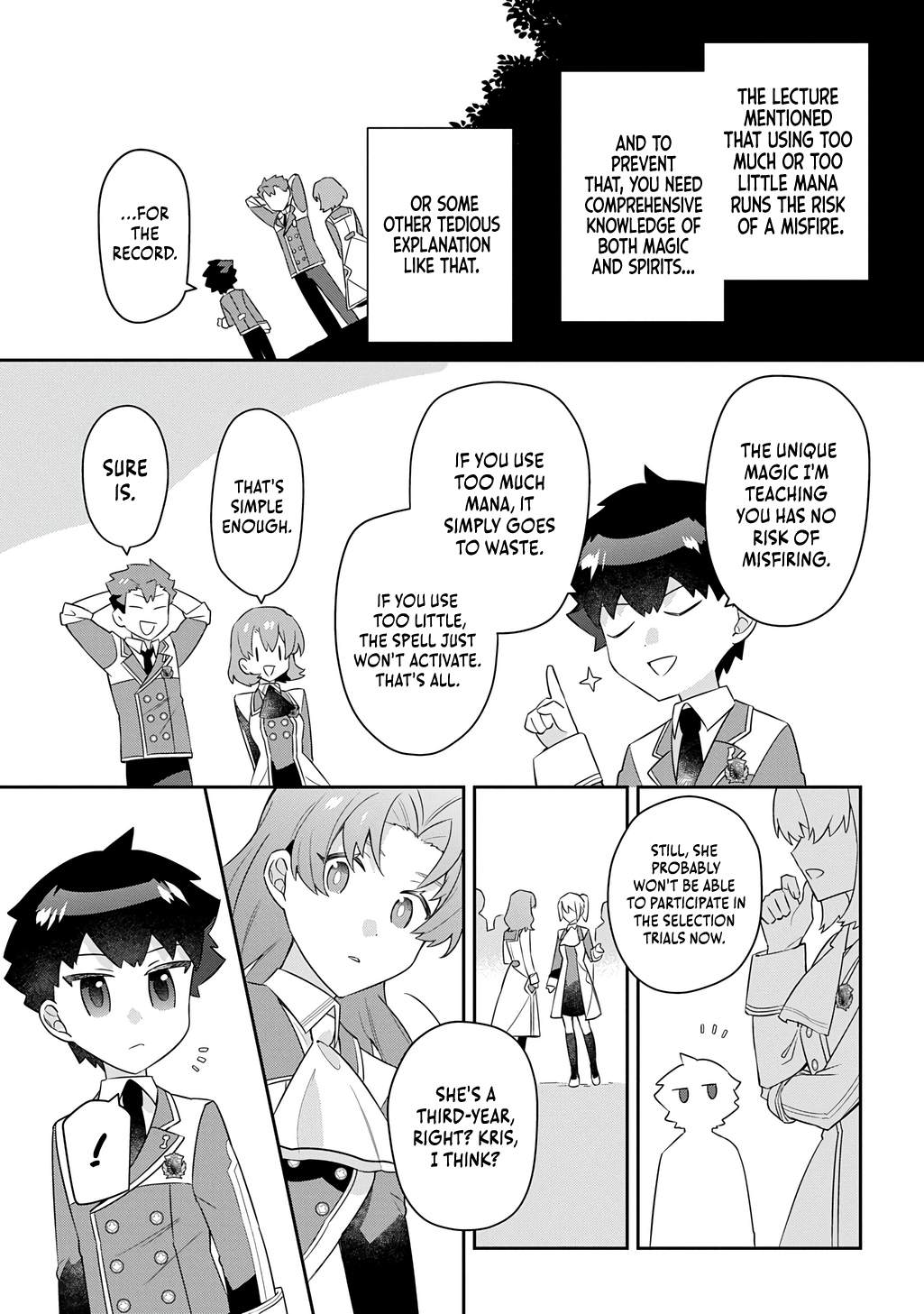The Divine Mage: The God-Beloved Dropout Enters the Magic Academy Chapter 15-eng-li - Page 23