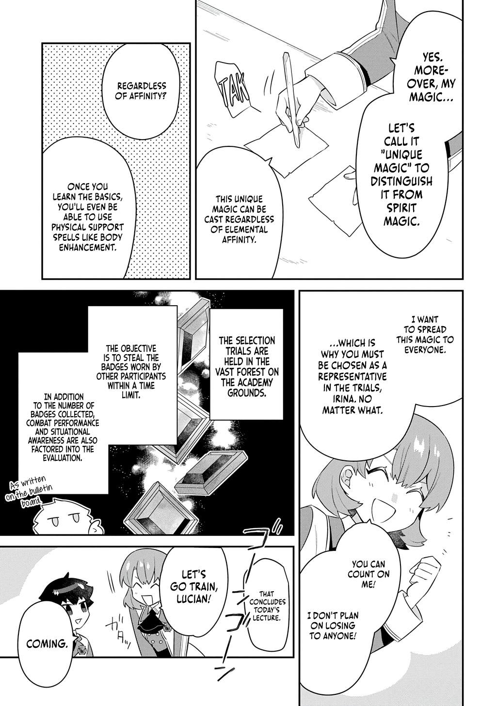 The Divine Mage: The God-Beloved Dropout Enters the Magic Academy Chapter 15-eng-li - Page 15