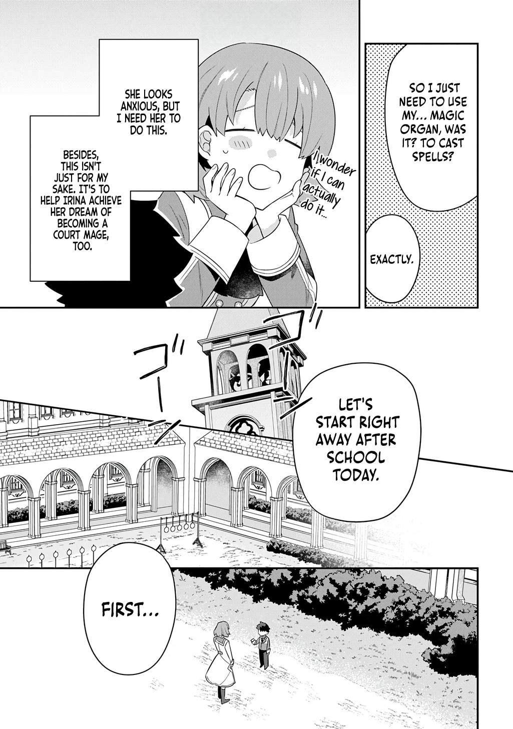 The Divine Mage: The God-Beloved Dropout Enters the Magic Academy Chapter 15-eng-li - Page 9