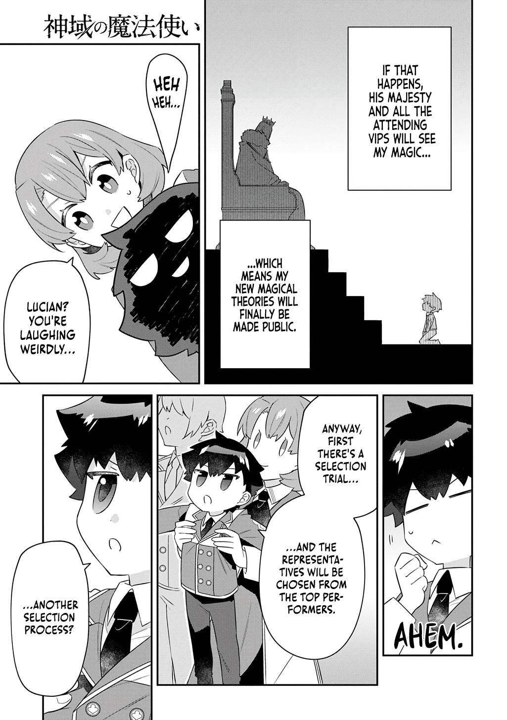 The Divine Mage: The God-Beloved Dropout Enters the Magic Academy Chapter 15-eng-li - Page 3