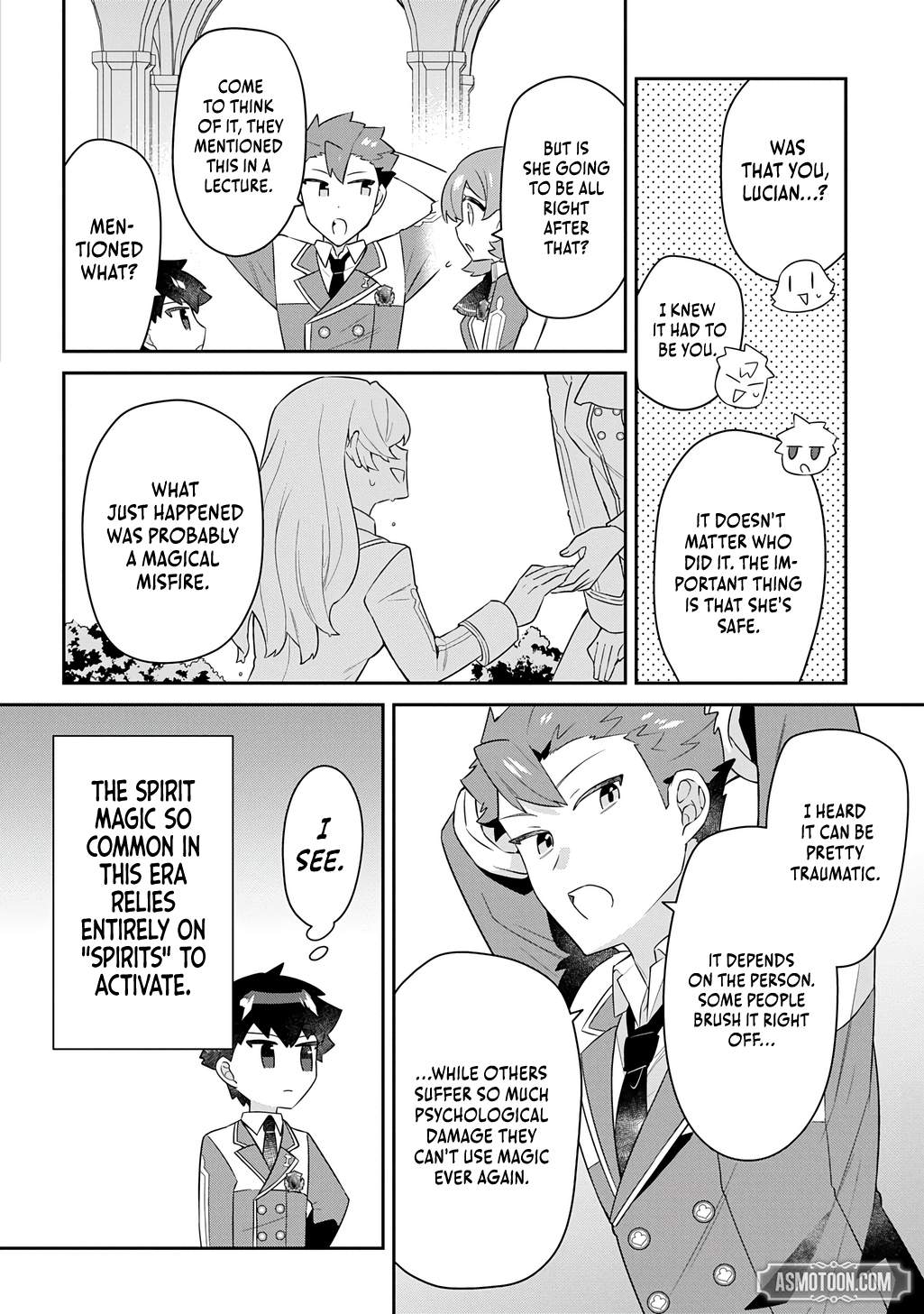 The Divine Mage: The God-Beloved Dropout Enters the Magic Academy Chapter 15-eng-li - Page 22