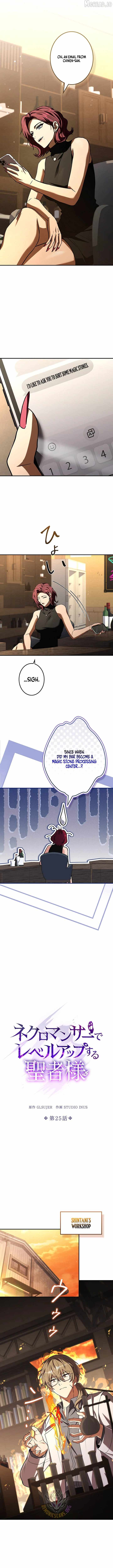 The Saint Who Levels Up as a Necromancer Chapter 25-eng-li - Page 4