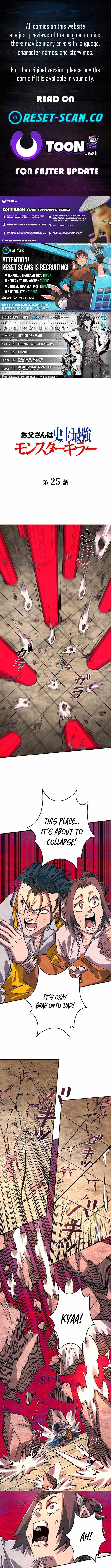 The Strongest Monster Killer Dad in History Chapter 25-eng-li - Page 0