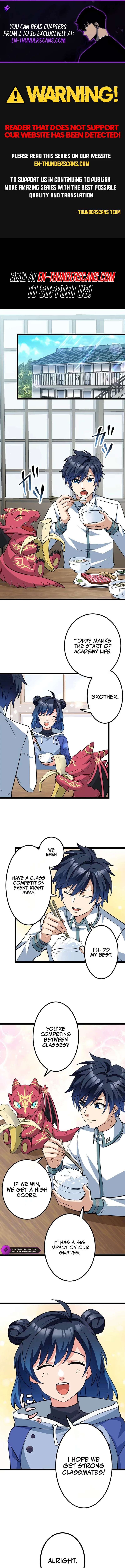 Academic Supremacy Academy: The F-Rank Supply Officer Reincarnates as the Strongest Legendary Mage Chapter 7-eng-li - Page 0