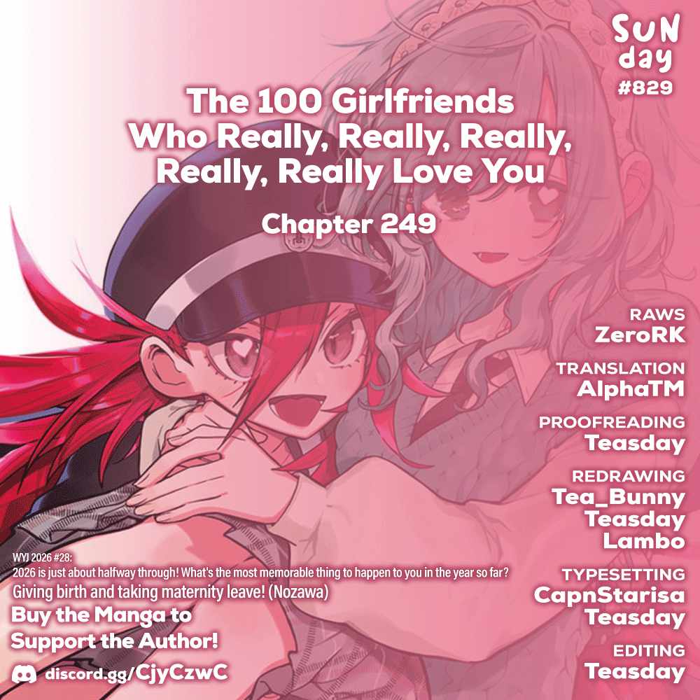 The 100 Girlfriends Who Really, Really, Really, Really, Really Love You Chapter 249-eng-li - Page 0