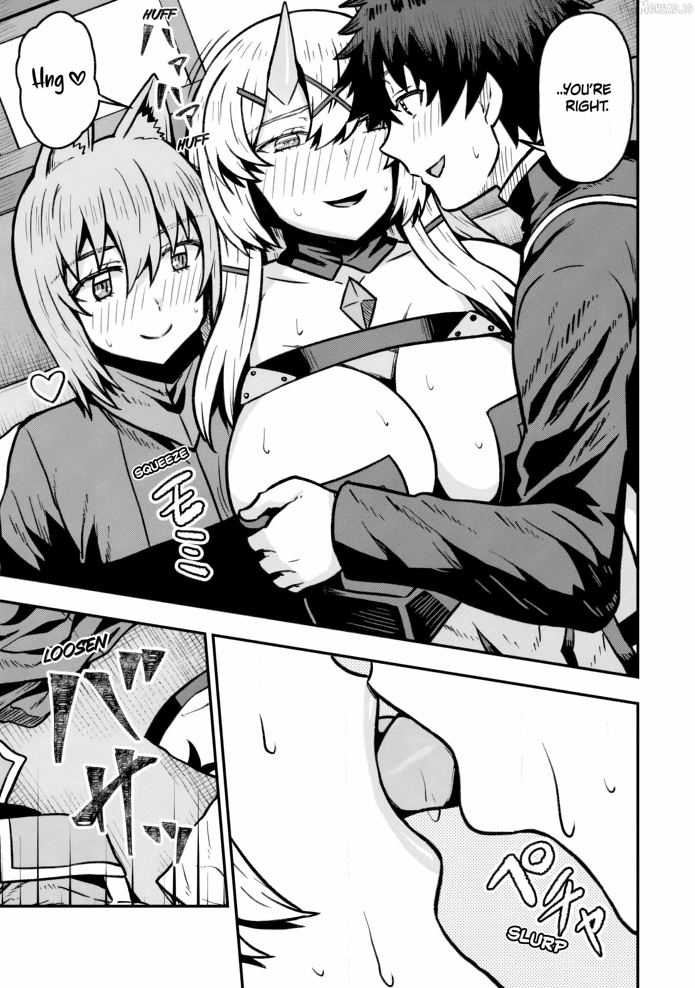 Isekai Saikyou no Yome desu ga, Yoru no Tatakai wa Ore no Hou ga Tsuyoi You desu ~Chiryaku o Ikashite Nariagaru Harem Senki~ Chapter 32-eng-li - Page 6