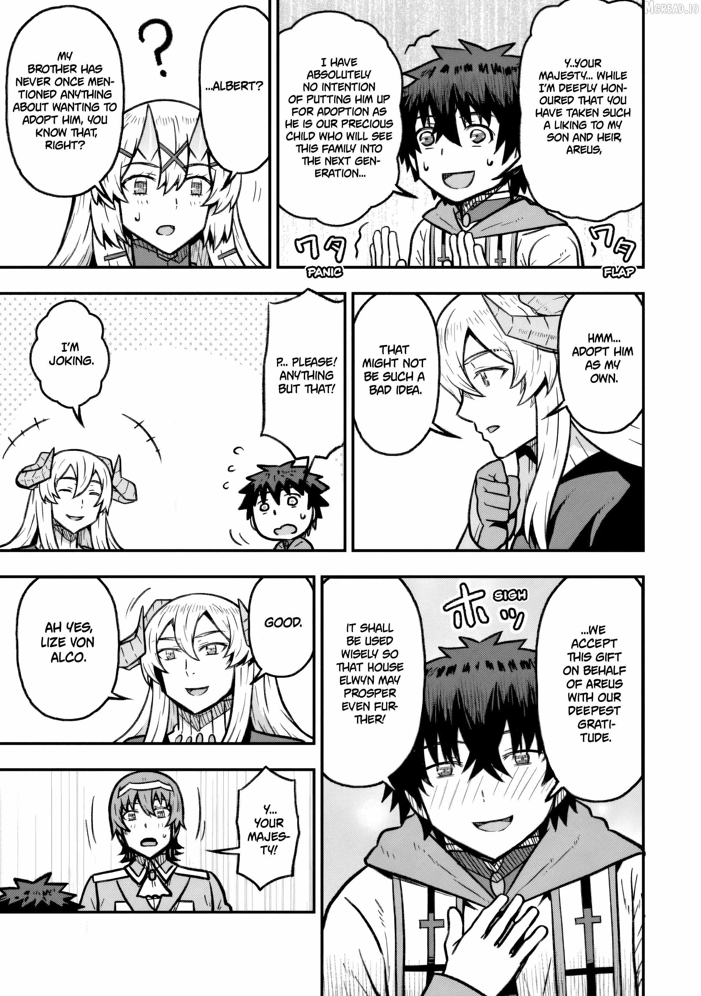 Isekai Saikyou no Yome desu ga, Yoru no Tatakai wa Ore no Hou ga Tsuyoi You desu ~Chiryaku o Ikashite Nariagaru Harem Senki~ Chapter 32-eng-li - Page 28