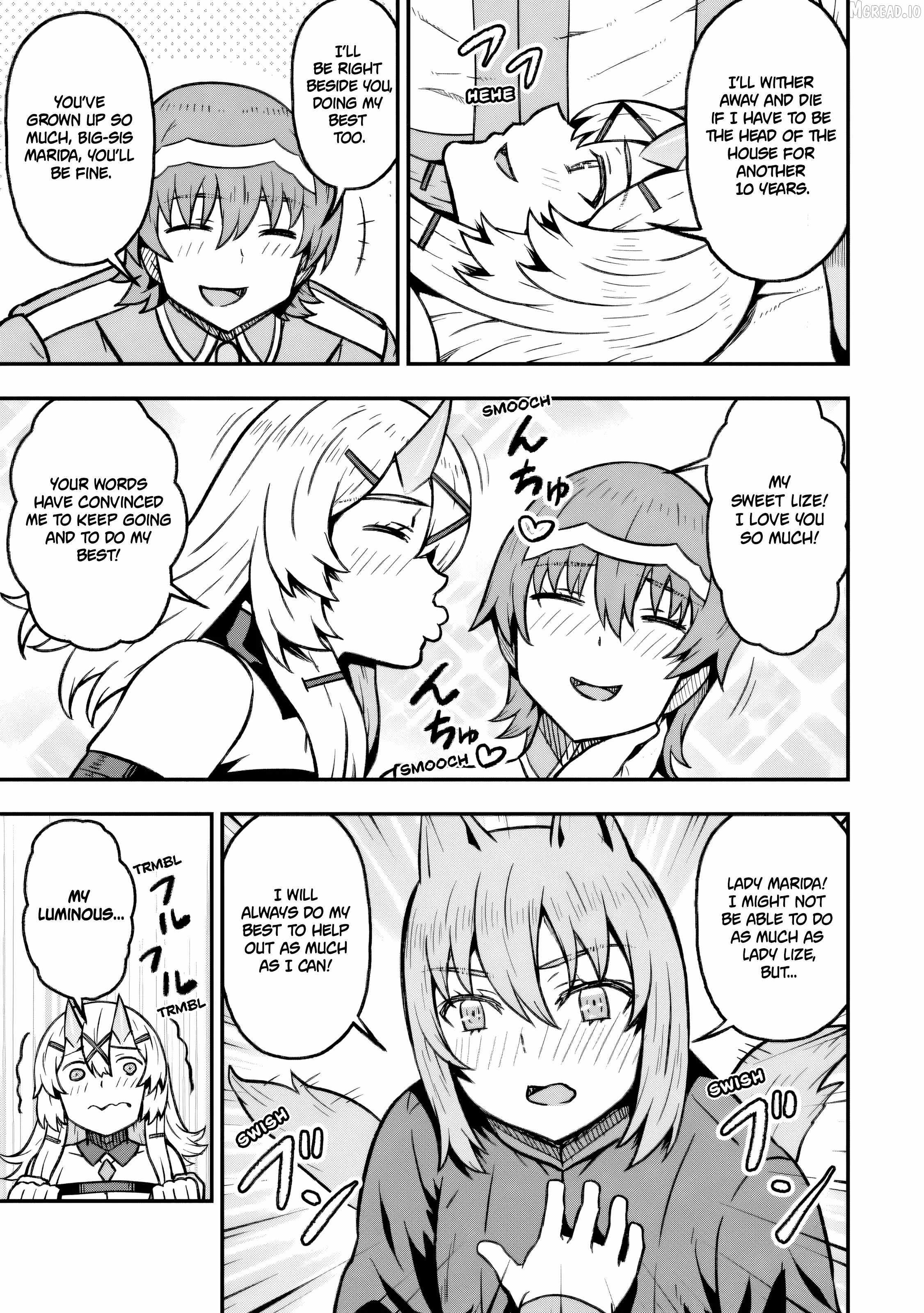 Isekai Saikyou no Yome desu ga, Yoru no Tatakai wa Ore no Hou ga Tsuyoi You desu ~Chiryaku o Ikashite Nariagaru Harem Senki~ Chapter 32-eng-li - Page 2