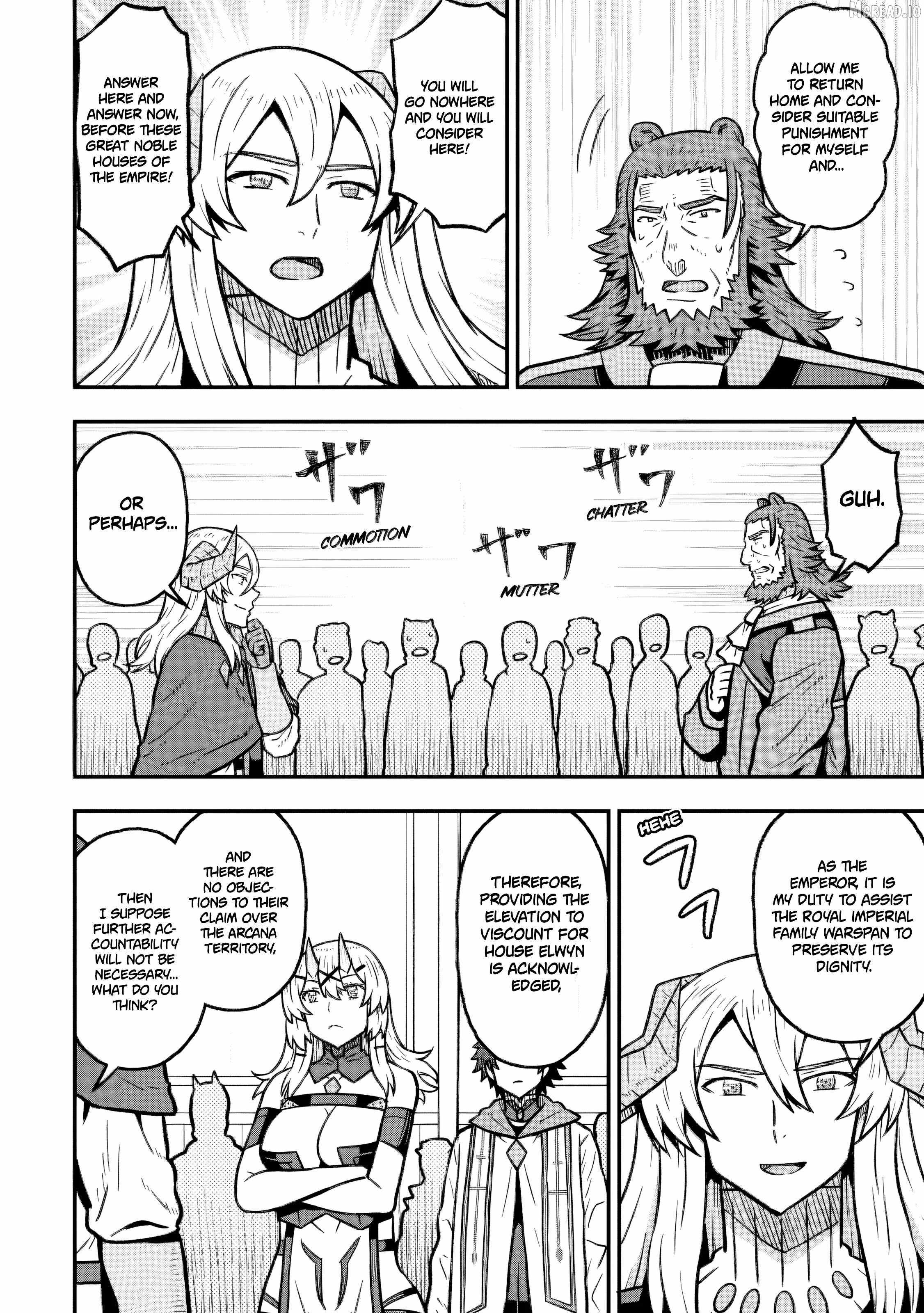 Isekai Saikyou no Yome desu ga, Yoru no Tatakai wa Ore no Hou ga Tsuyoi You desu ~Chiryaku o Ikashite Nariagaru Harem Senki~ Chapter 32-eng-li - Page 23