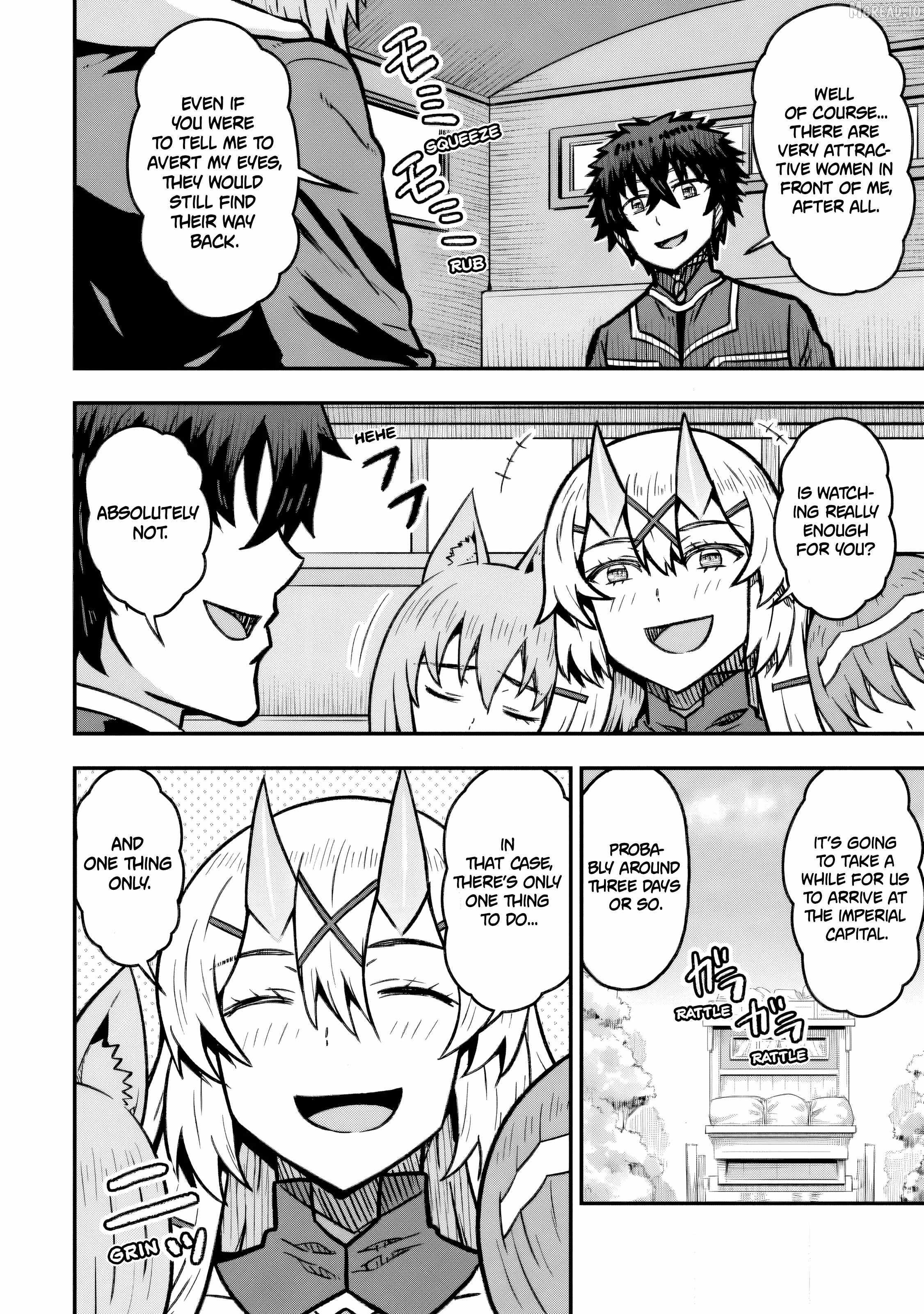 Isekai Saikyou no Yome desu ga, Yoru no Tatakai wa Ore no Hou ga Tsuyoi You desu ~Chiryaku o Ikashite Nariagaru Harem Senki~ Chapter 32-eng-li - Page 5