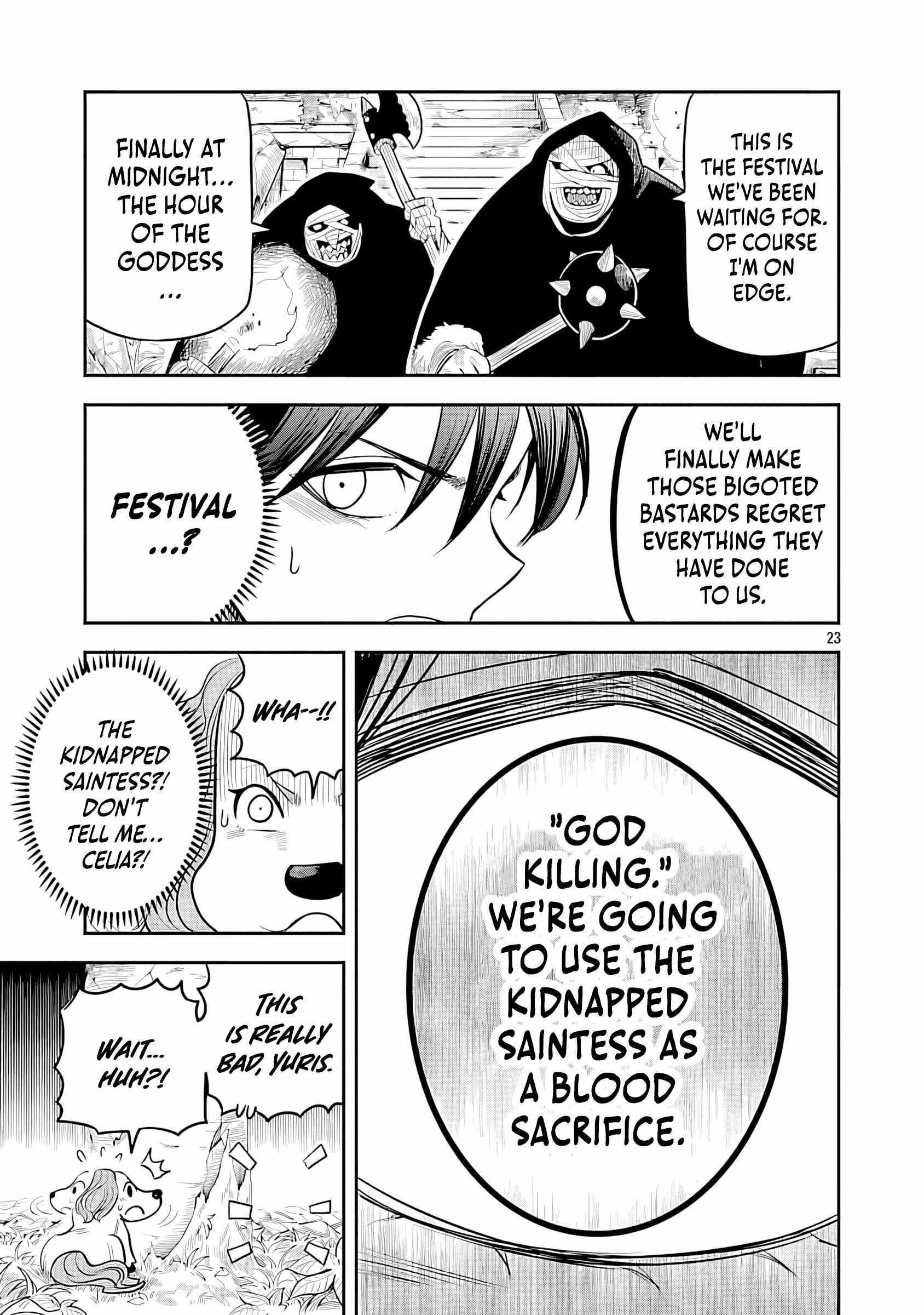 Hametsu Flag Kaihi no Tame Yamaoku e Hikikomotteita Saikyou no Akuyaku wa, Tasuketa Heroine ni Yotte Omotebutai e Tatasareru Chapter 16-eng-li - Page 27