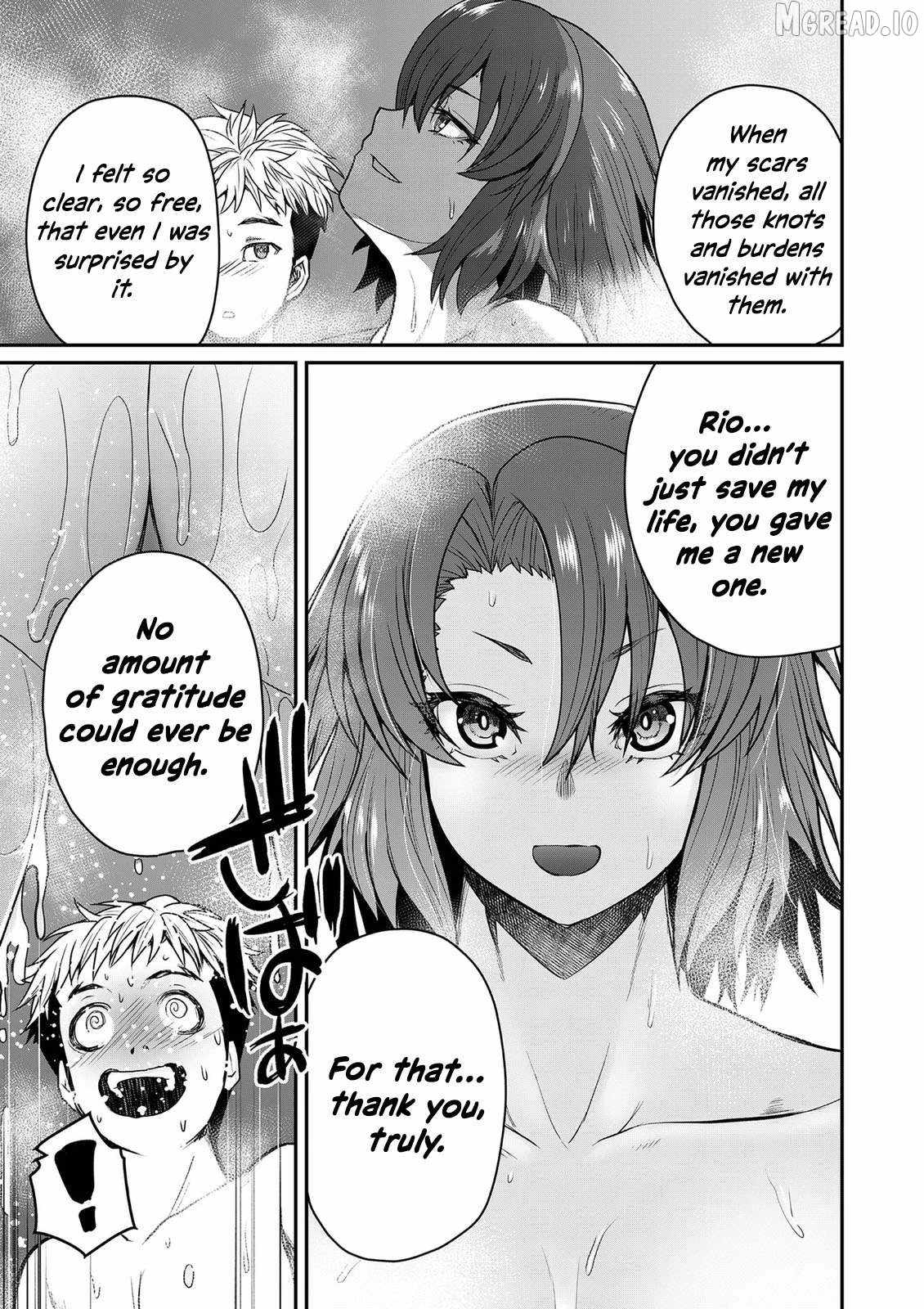 Henkyou no Ofuroya-san, Harem ni naru ~Yamaoku ni Arusabireta Onsen no Kounou ga Chiutosugite Onna Bouken-sha ni Daininkina Ken~ Chapter 3-eng-li - Page 11