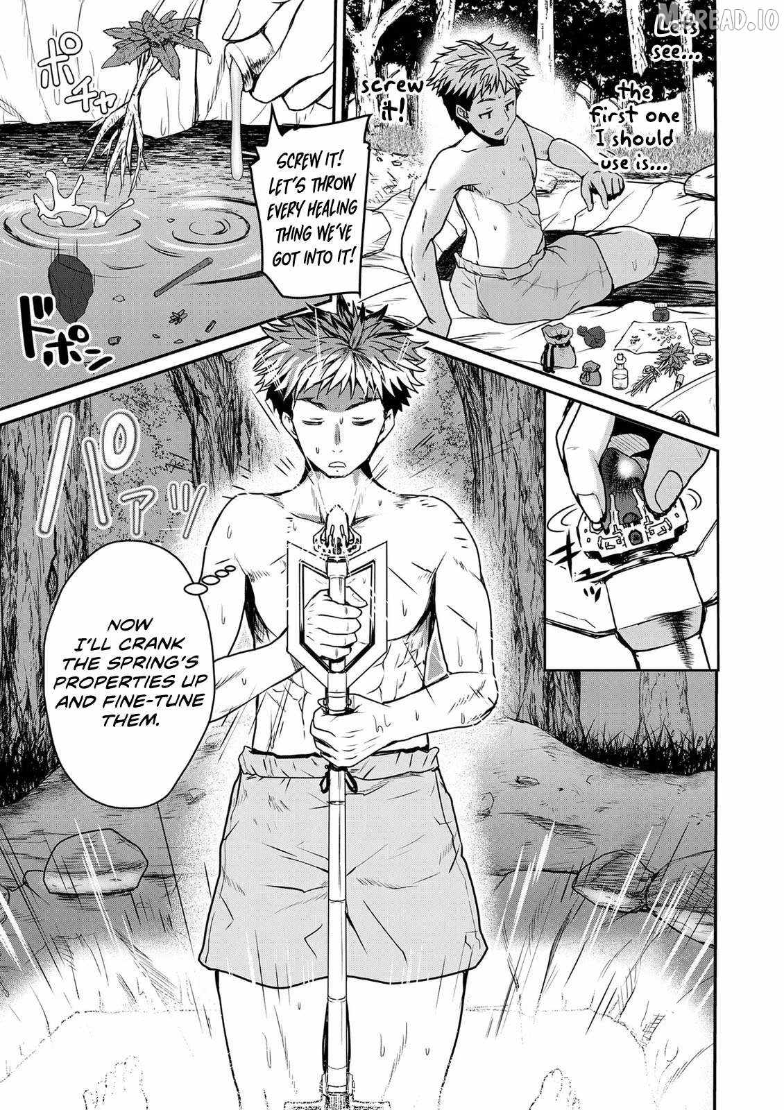 Henkyou no Ofuroya-san, Harem ni naru ~Yamaoku ni Arusabireta Onsen no Kounou ga Chiutosugite Onna Bouken-sha ni Daininkina Ken~ Chapter 2-eng-li - Page 17