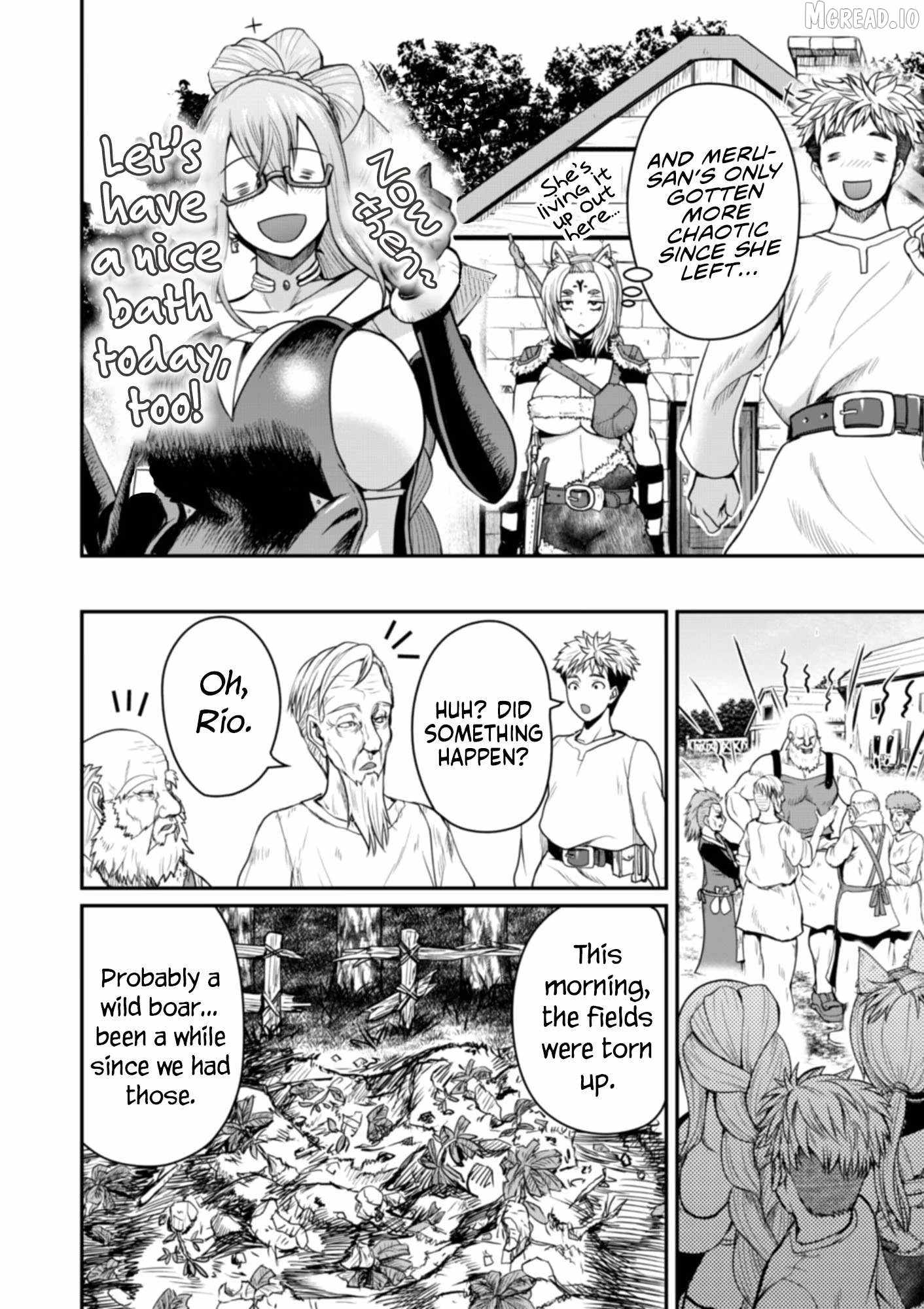 Henkyou no Ofuroya-san, Harem ni naru ~Yamaoku ni Arusabireta Onsen no Kounou ga Chiutosugite Onna Bouken-sha ni Daininkina Ken~ Chapter 6-eng-li - Page 10