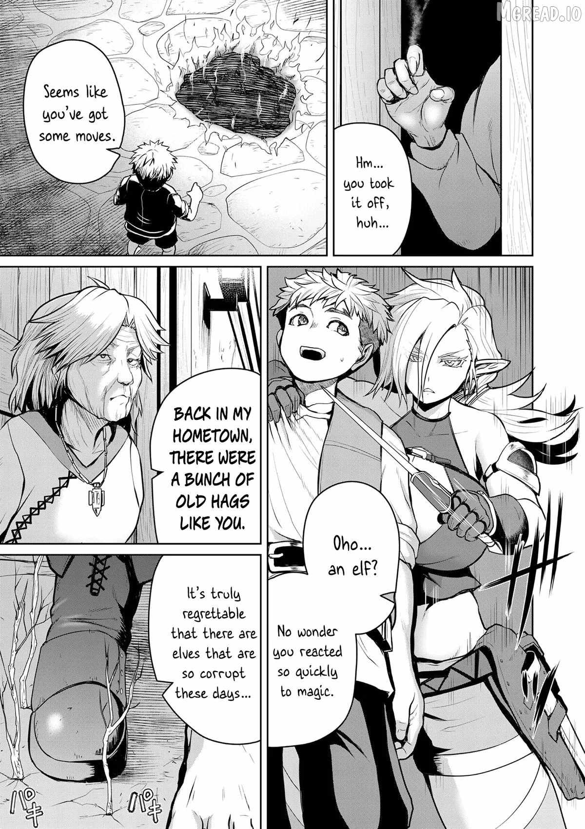Henkyou no Ofuroya-san, Harem ni naru ~Yamaoku ni Arusabireta Onsen no Kounou ga Chiutosugite Onna Bouken-sha ni Daininkina Ken~ Chapter 10-eng-li - Page 7
