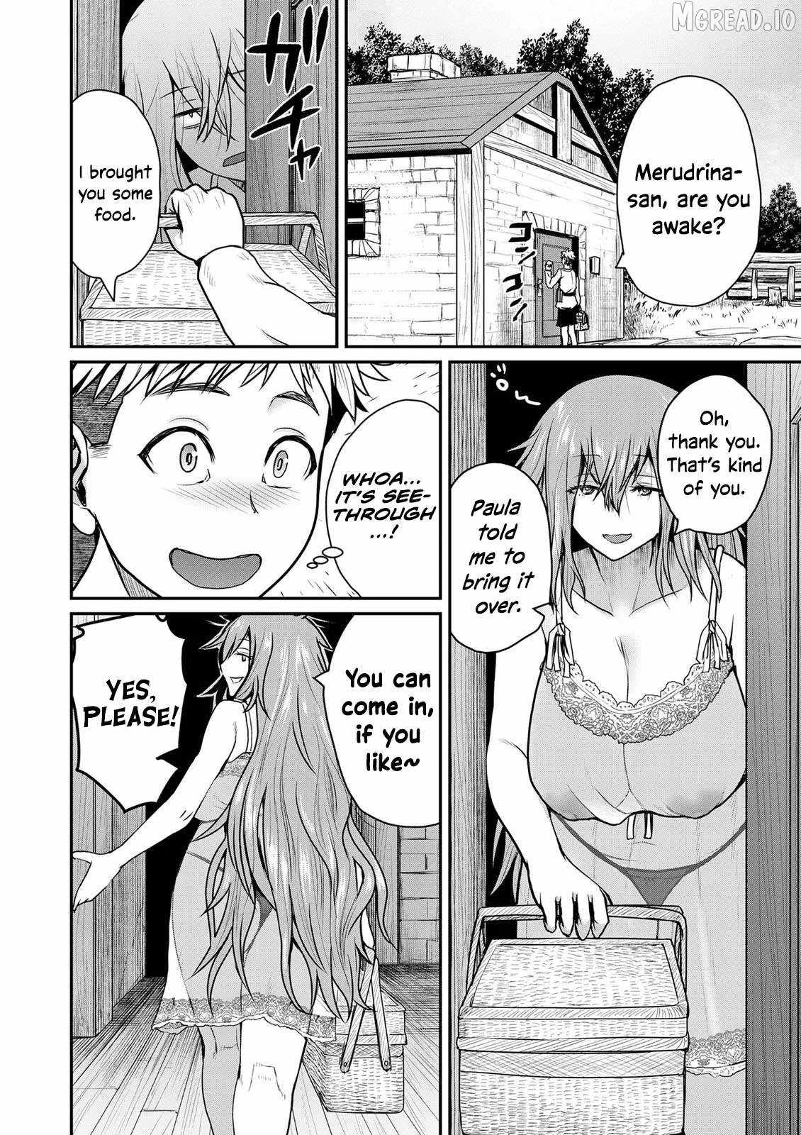 Henkyou no Ofuroya-san, Harem ni naru ~Yamaoku ni Arusabireta Onsen no Kounou ga Chiutosugite Onna Bouken-sha ni Daininkina Ken~ Chapter 4-eng-li - Page 4