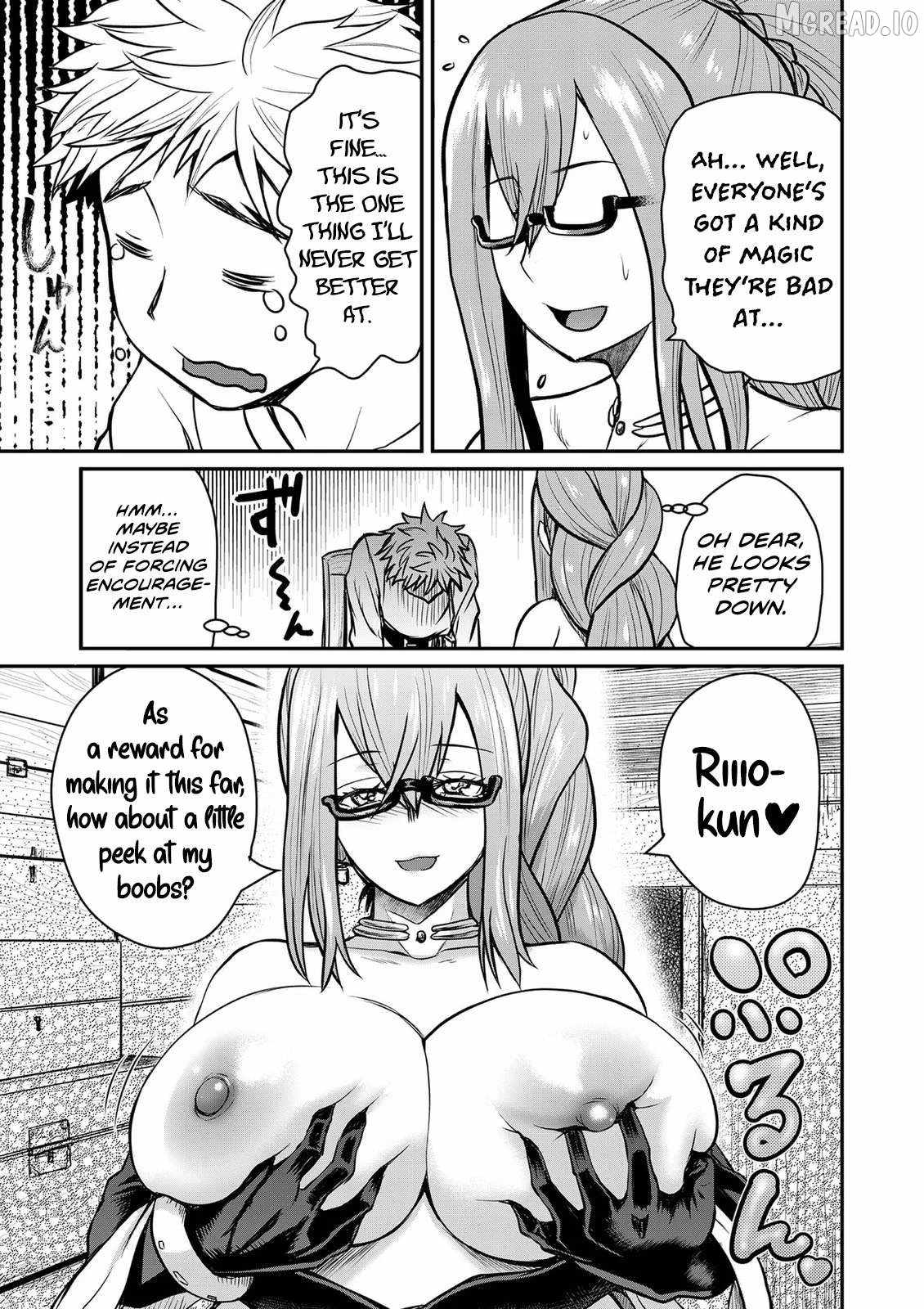 Henkyou no Ofuroya-san, Harem ni naru ~Yamaoku ni Arusabireta Onsen no Kounou ga Chiutosugite Onna Bouken-sha ni Daininkina Ken~ Chapter 4-eng-li - Page 11