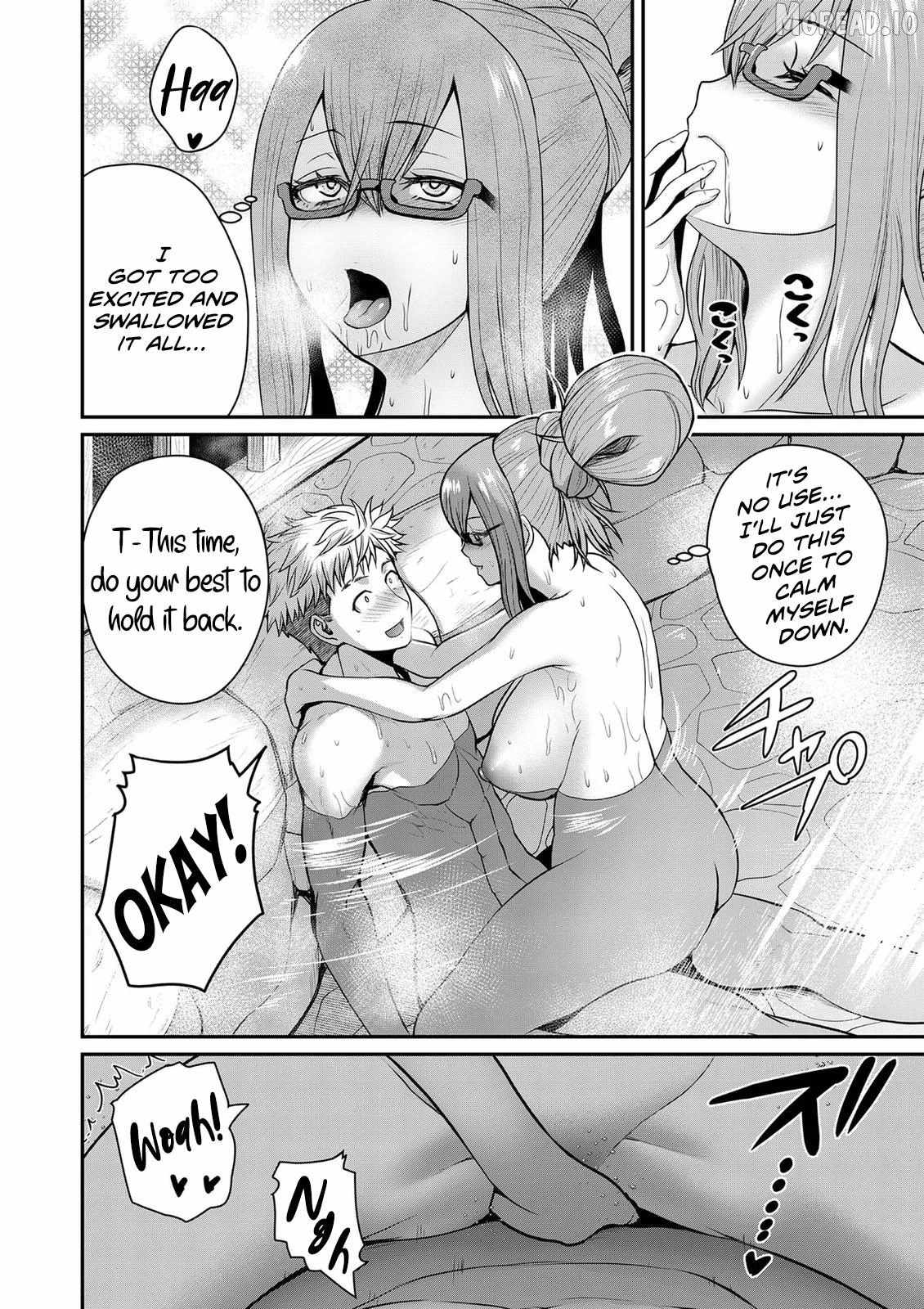 Henkyou no Ofuroya-san, Harem ni naru ~Yamaoku ni Arusabireta Onsen no Kounou ga Chiutosugite Onna Bouken-sha ni Daininkina Ken~ Chapter 5-eng-li - Page 6