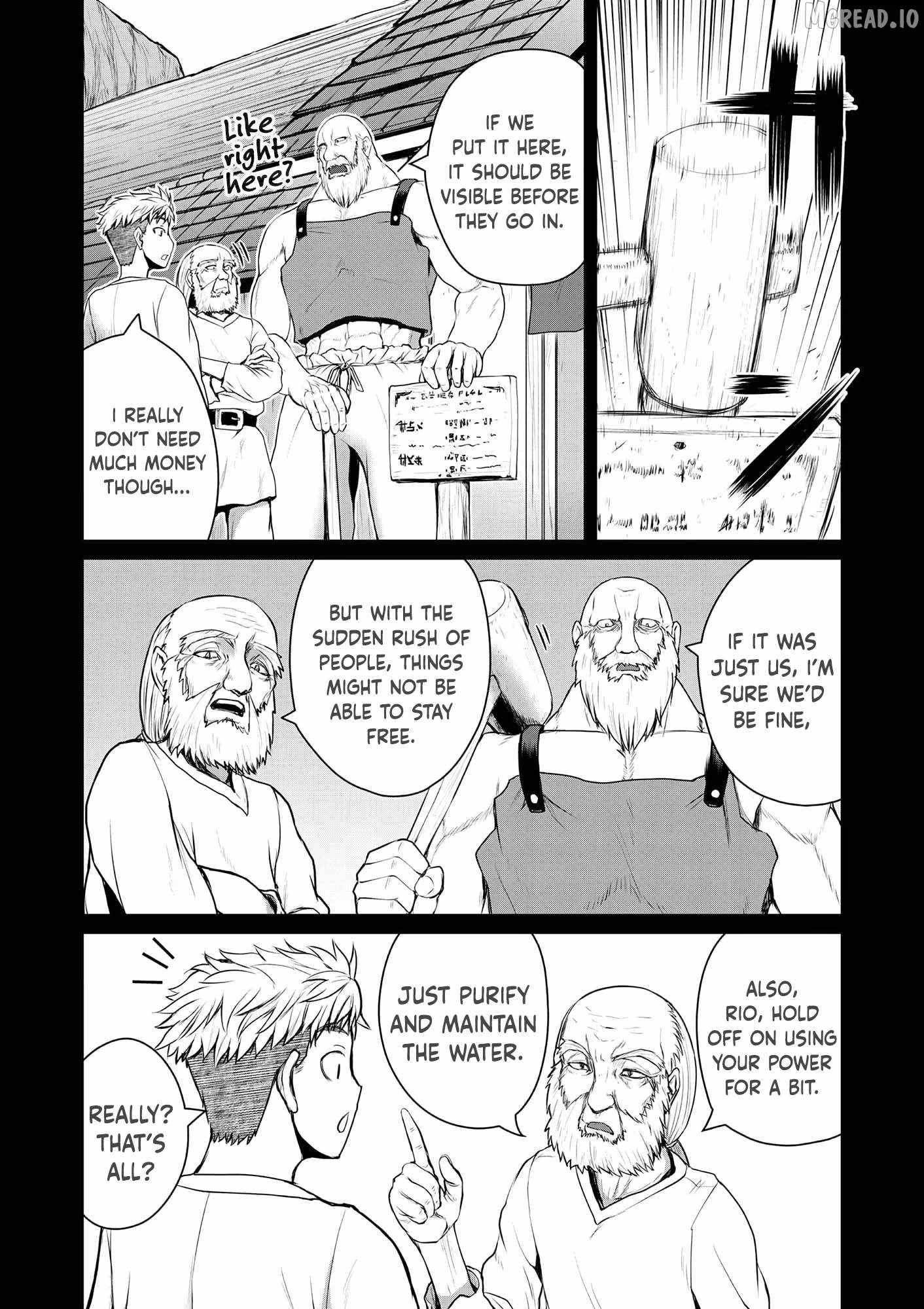 Henkyou no Ofuroya-san, Harem ni naru ~Yamaoku ni Arusabireta Onsen no Kounou ga Chiutosugite Onna Bouken-sha ni Daininkina Ken~ Chapter 9-eng-li - Page 2