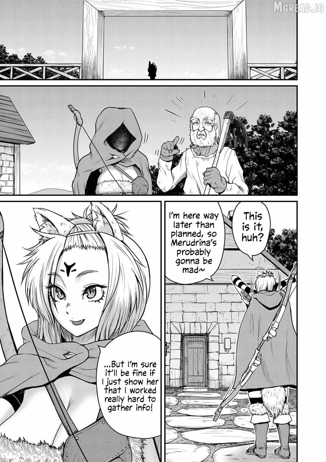 Henkyou no Ofuroya-san, Harem ni naru ~Yamaoku ni Arusabireta Onsen no Kounou ga Chiutosugite Onna Bouken-sha ni Daininkina Ken~ Chapter 5-eng-li - Page 19