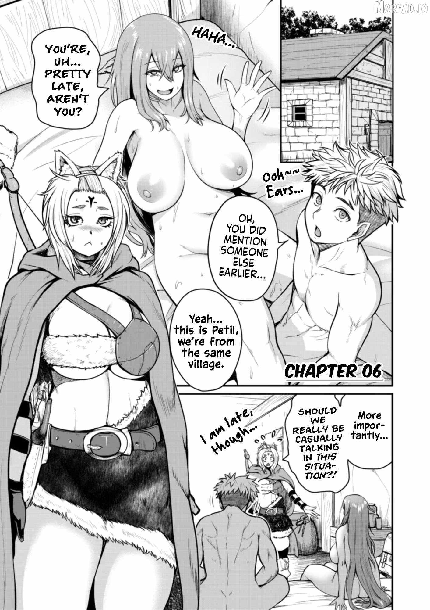Henkyou no Ofuroya-san, Harem ni naru ~Yamaoku ni Arusabireta Onsen no Kounou ga Chiutosugite Onna Bouken-sha ni Daininkina Ken~ Chapter 6-eng-li - Page 3
