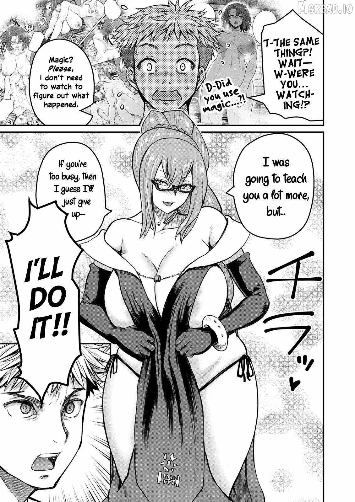 Henkyou no Ofuroya-san, Harem ni naru ~Yamaoku ni Arusabireta Onsen no Kounou ga Chiutosugite Onna Bouken-sha ni Daininkina Ken~ Chapter 4-eng-li - Page 7