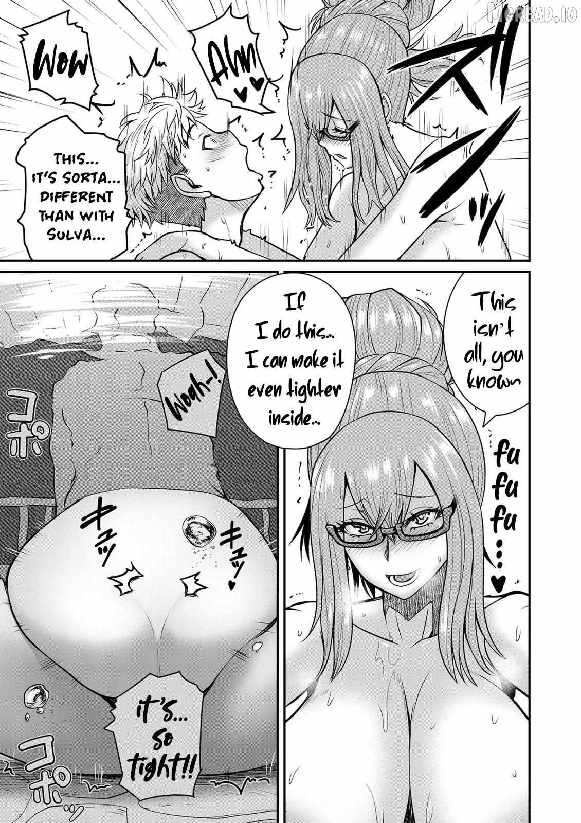 Henkyou no Ofuroya-san, Harem ni naru ~Yamaoku ni Arusabireta Onsen no Kounou ga Chiutosugite Onna Bouken-sha ni Daininkina Ken~ Chapter 5-eng-li - Page 7